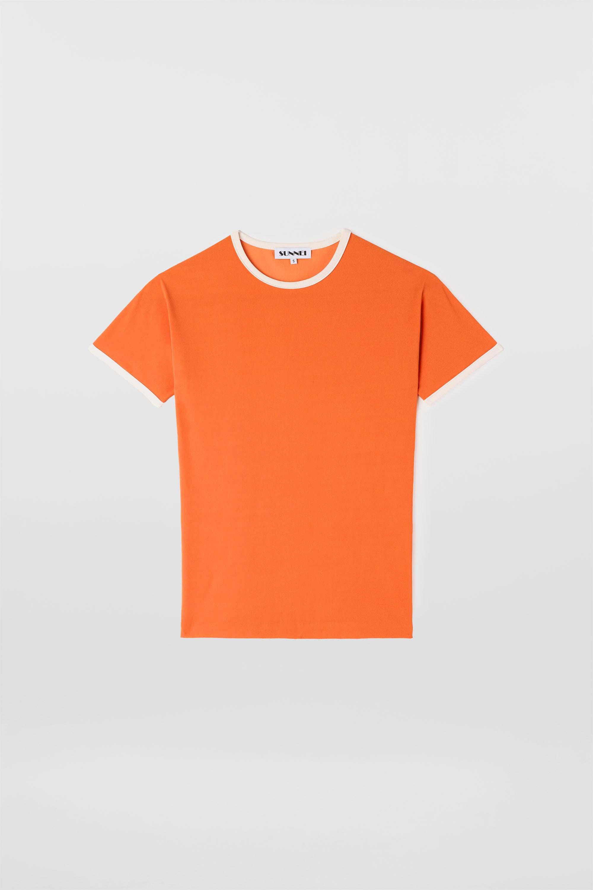 Tシャツ・カットソー SUNNEI ORANGE COTTON T-SHIRT SUPER STRETCH T-SHIRT / bright orange – SUNNEI