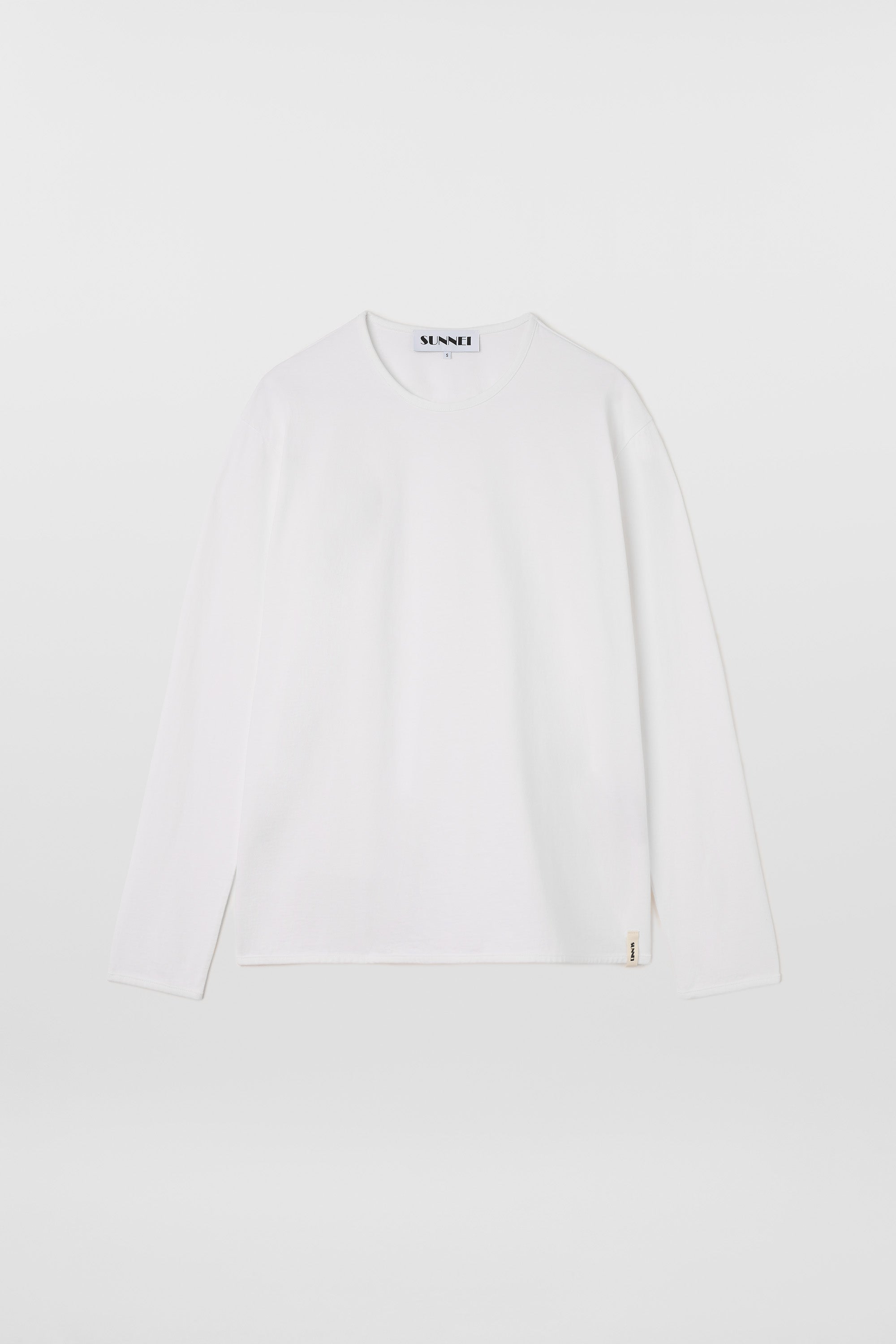 EVERYDAY CLASSIC LONGSLEEVE T-SHIRT / white – SUNNEI