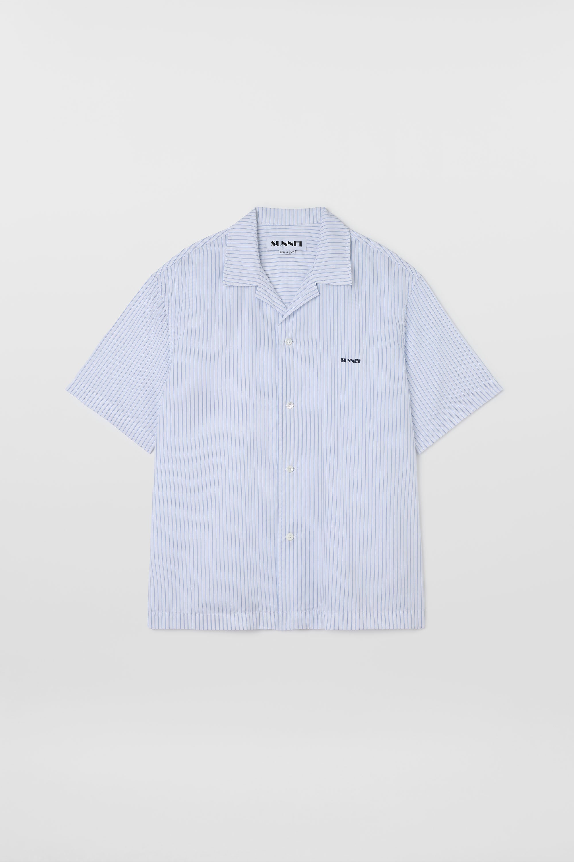 【SUNNEI】Classic Small Logo Stripe Short Sleeve T-Shirt Sunnei Stripe short-sleeve Shirt | Red | FARFETCH