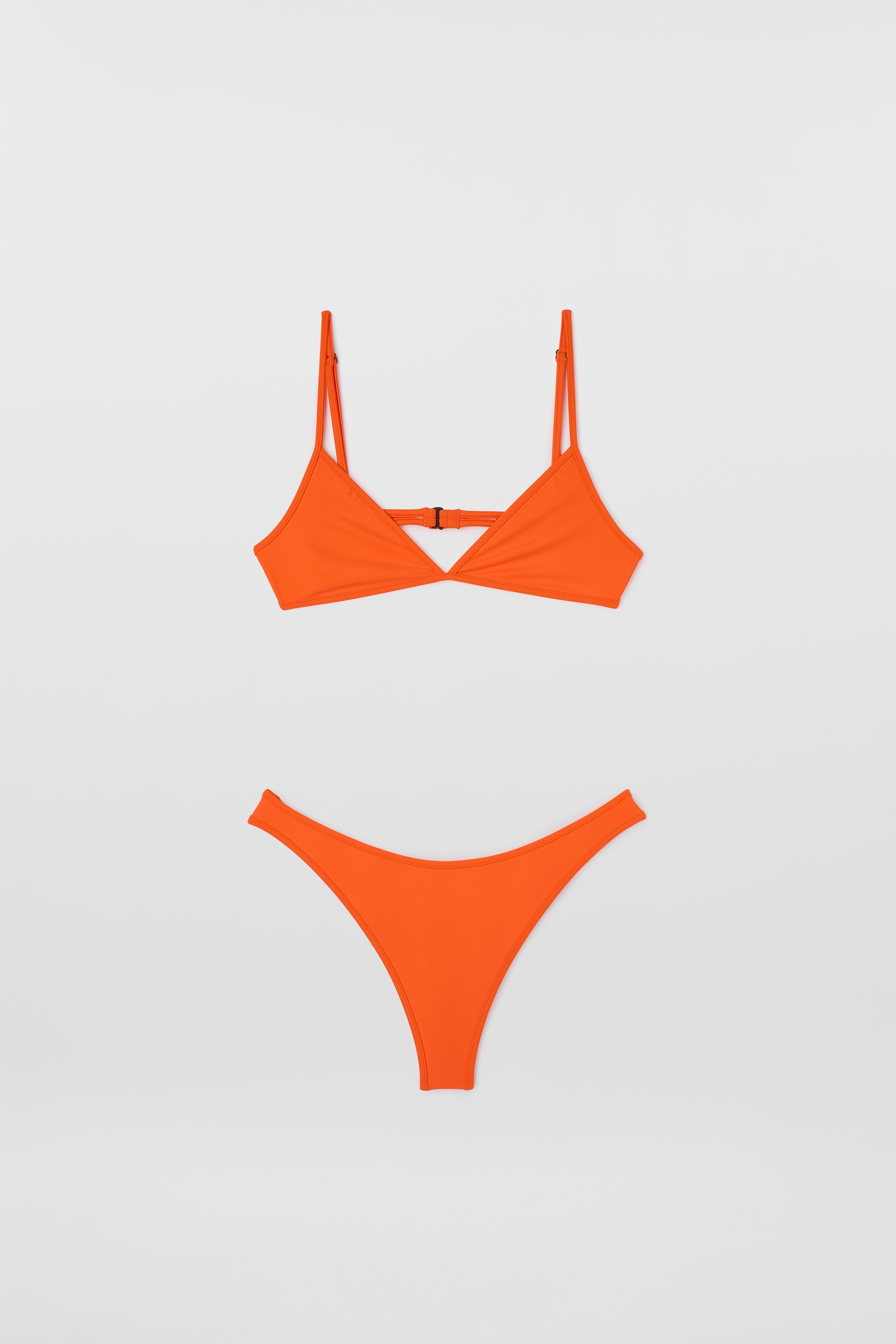 Bikini Set Neon Orange Triangle Bikini TRIANGLE REVERSIBLE BIKINI