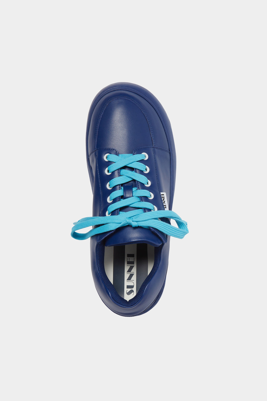 DREAMY SHOES / leather / total blue