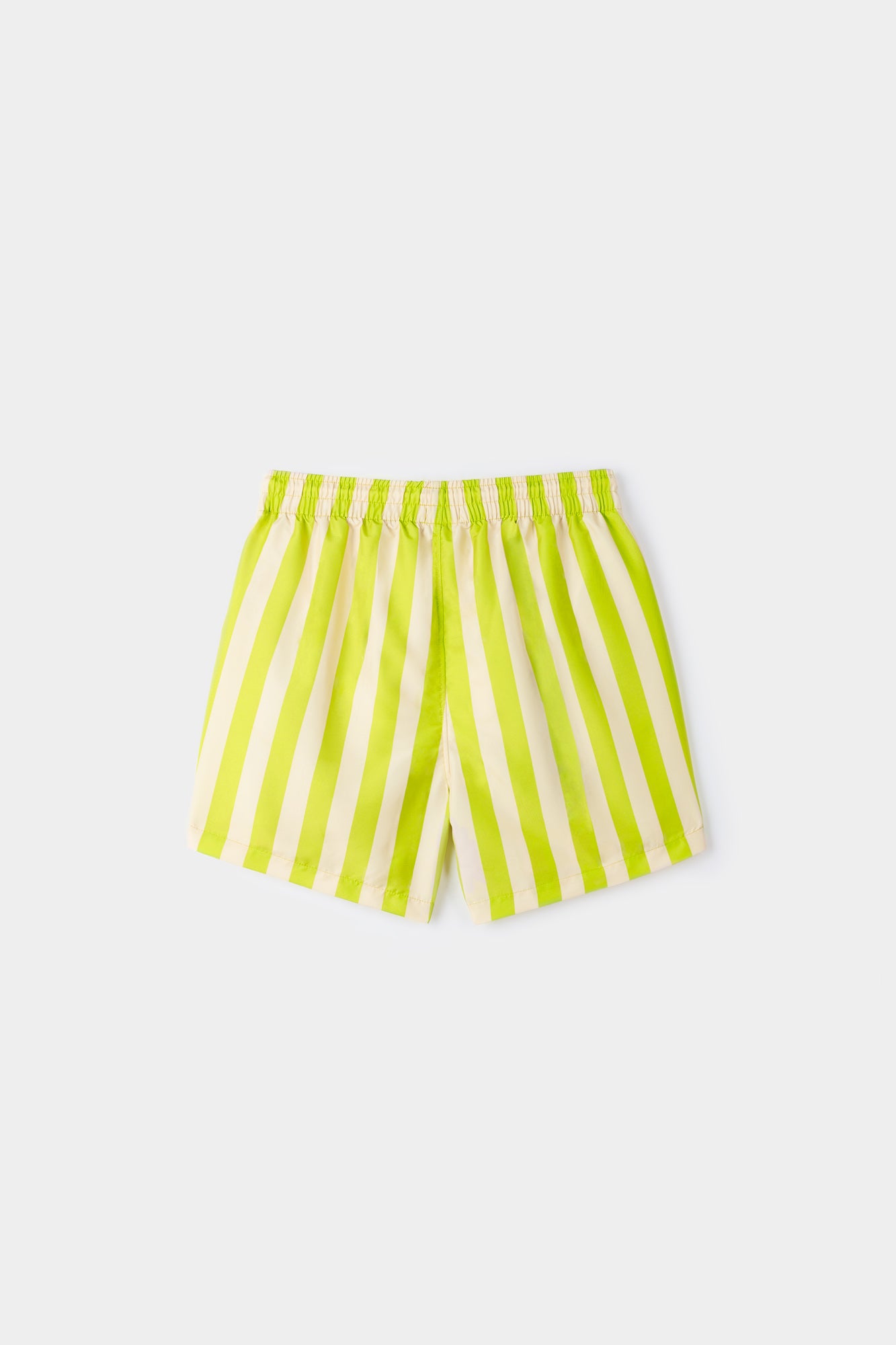 SWIMSHORTS / beige and yellow stripes