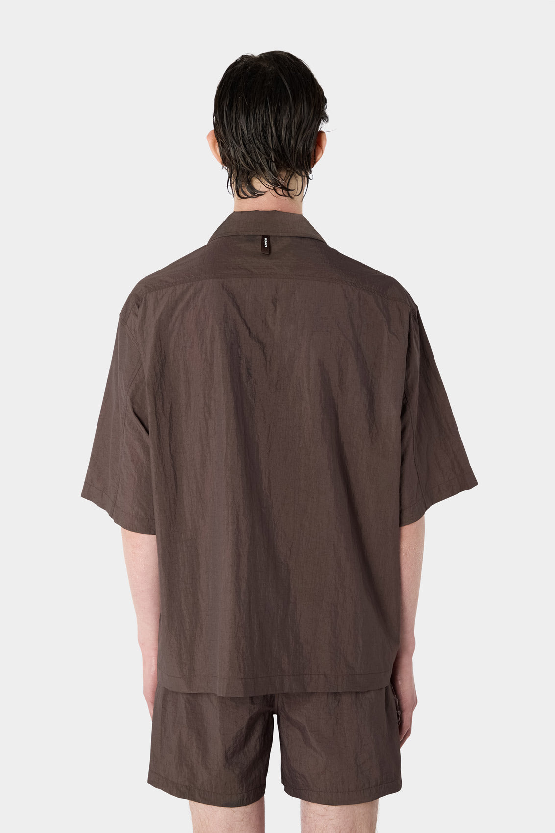 BEACH SHIRT / moka brown