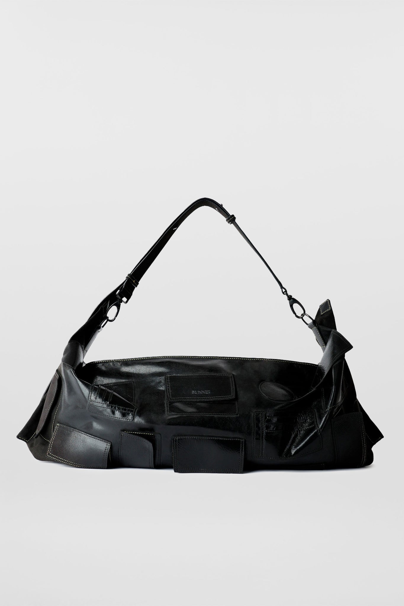 MULTITASKING TRACOLLA GRANDE BAG / black