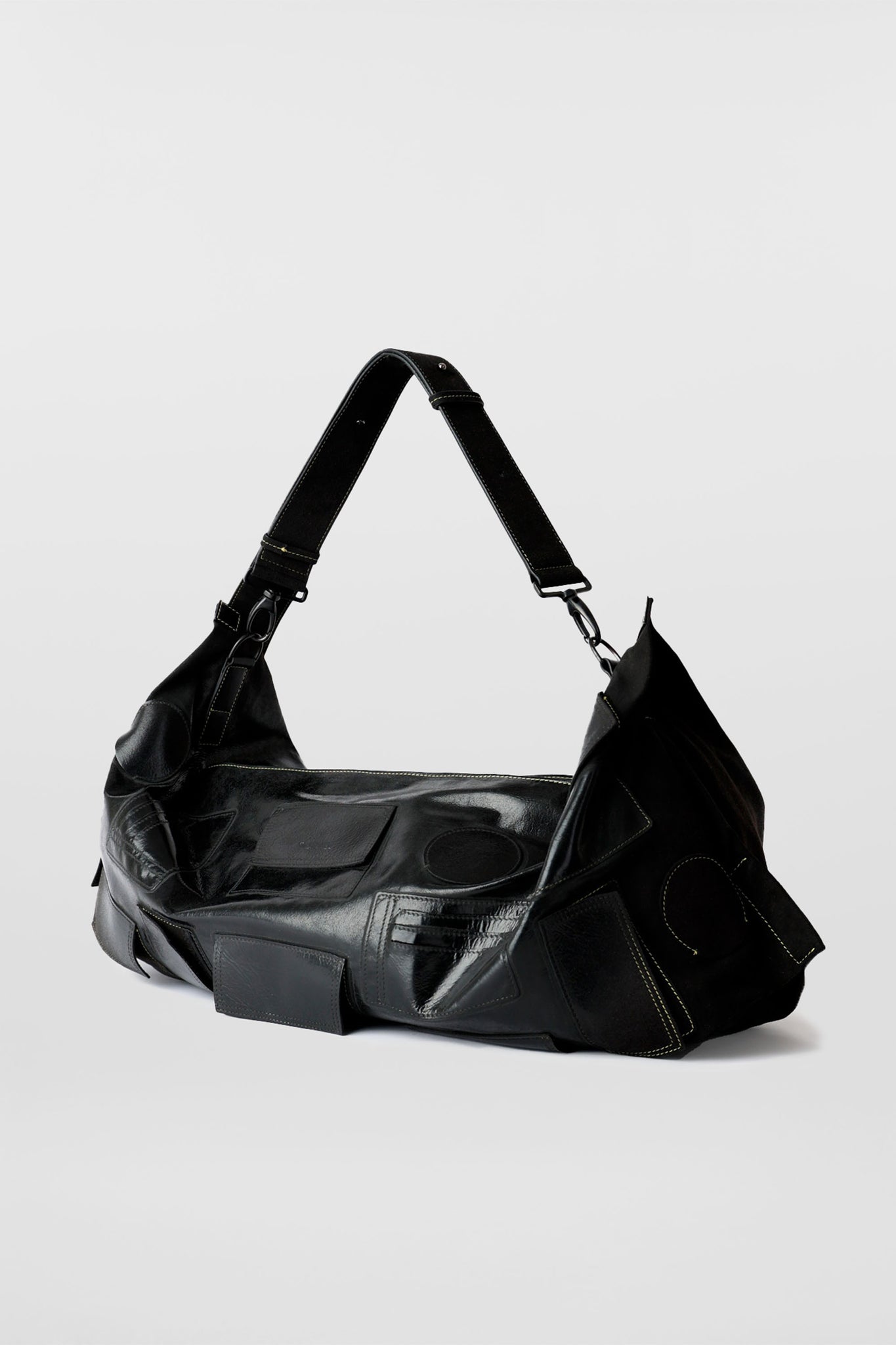 MULTITASKING TRACOLLA GRANDE BAG / black