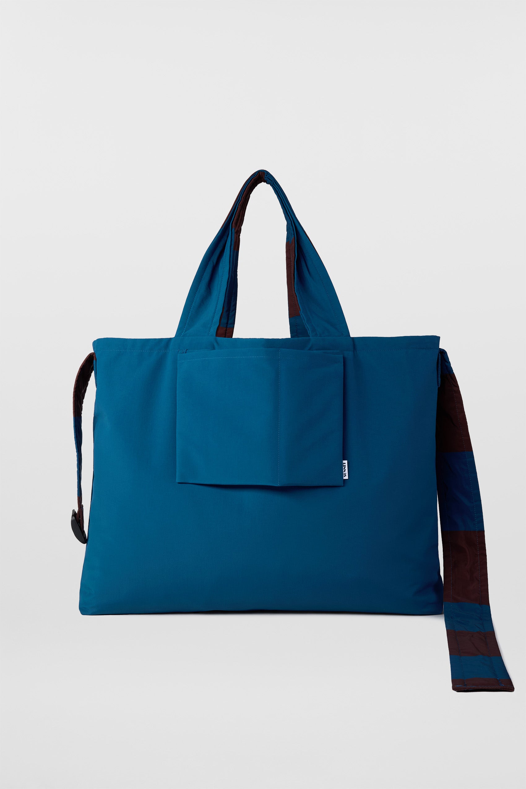 ★SUNNEI★ Degrade Tote Bag Boutique Blue SLFSXFUN003COT0167 Light blue tote bag in pure cotton - Light Blue | Benetton