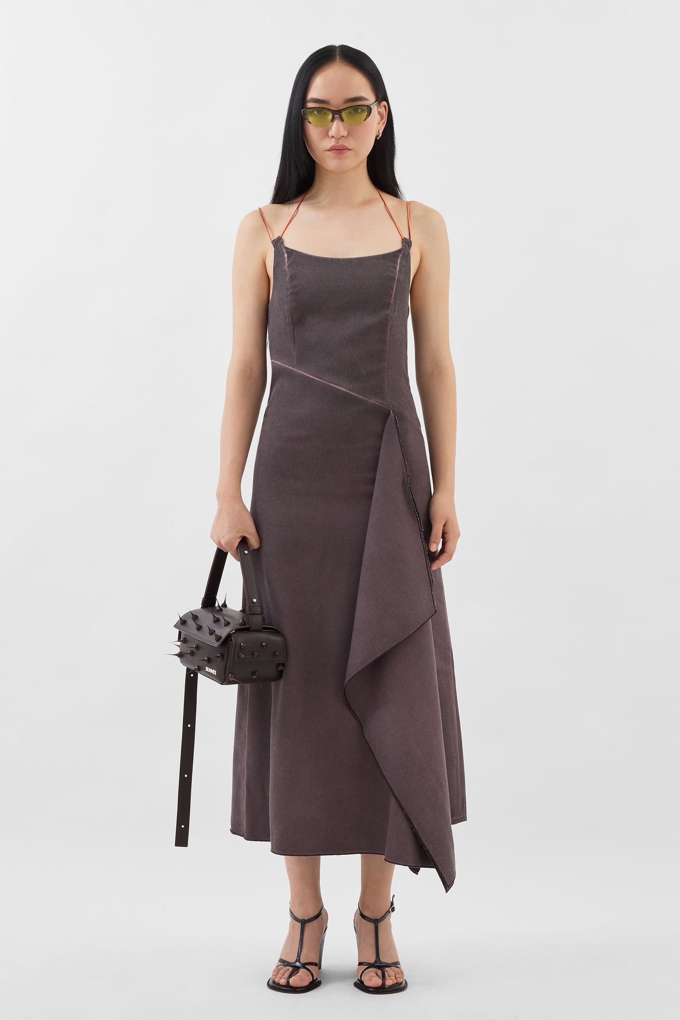 SPIKY SMALL LABAULETTO BAG / mud