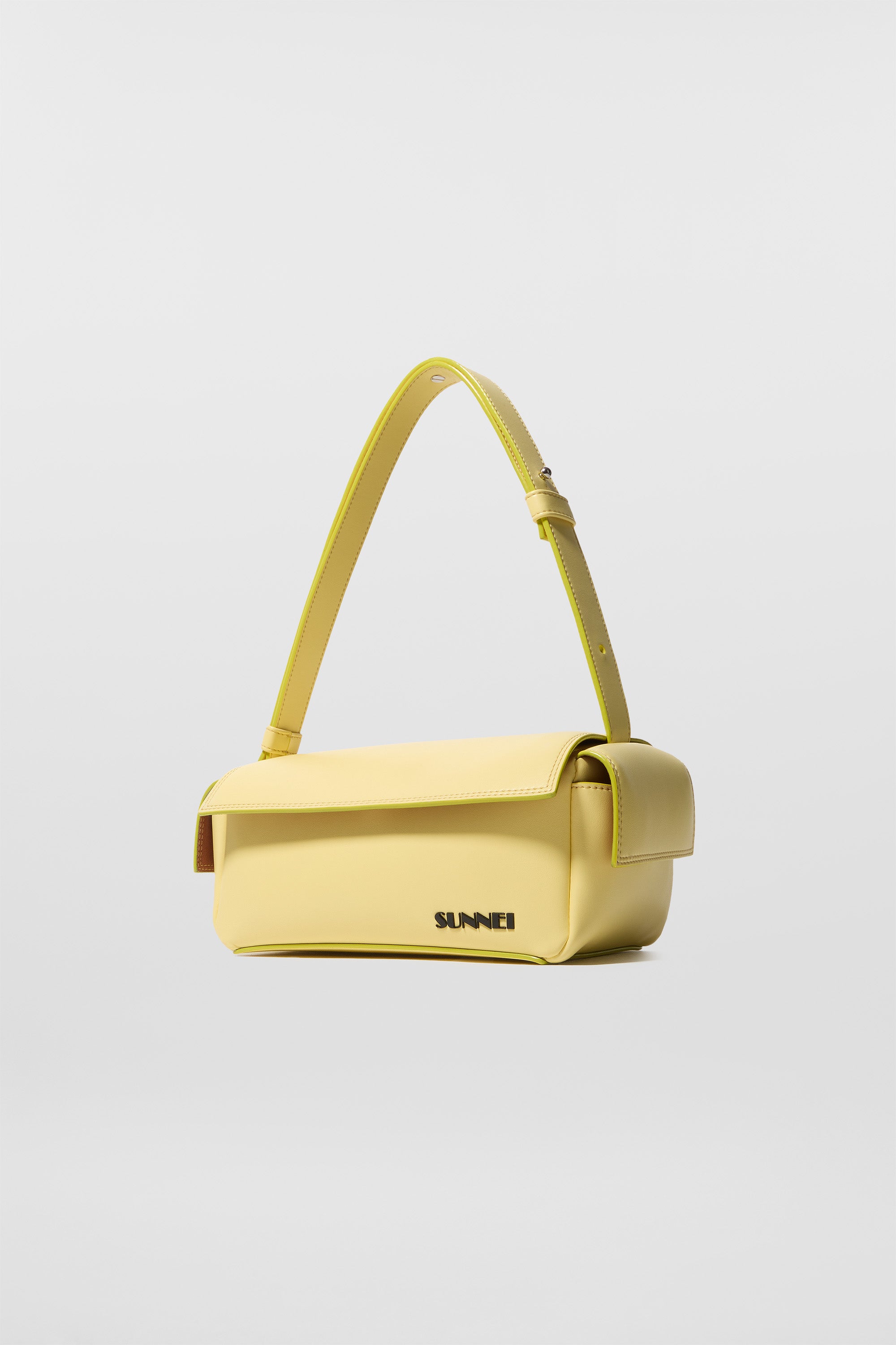 TUTTO OK' SMALL LABAULETTO / yellow / vegan leather – SUNNEI