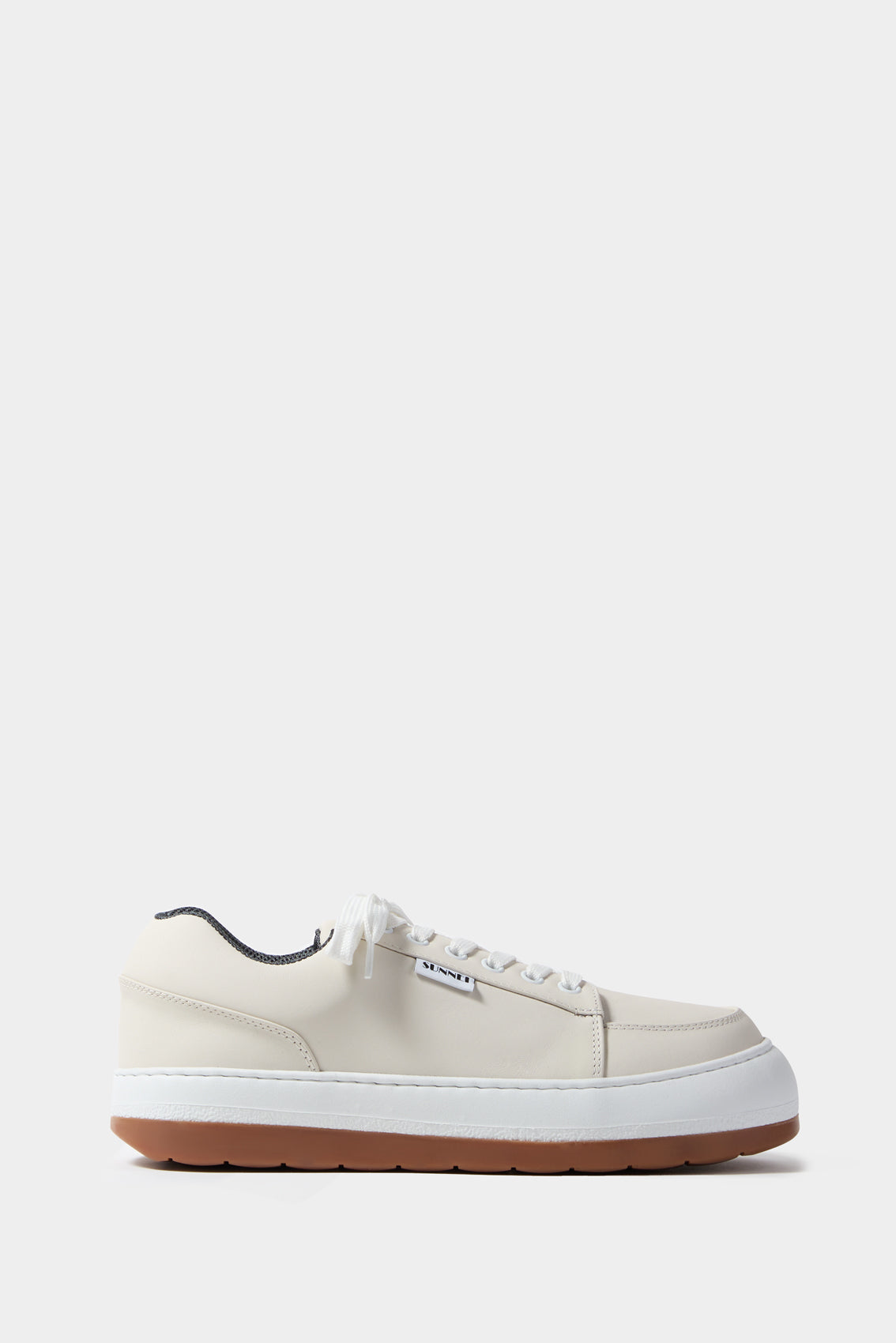 DREAMY SHOES / leather / white – SUNNEI