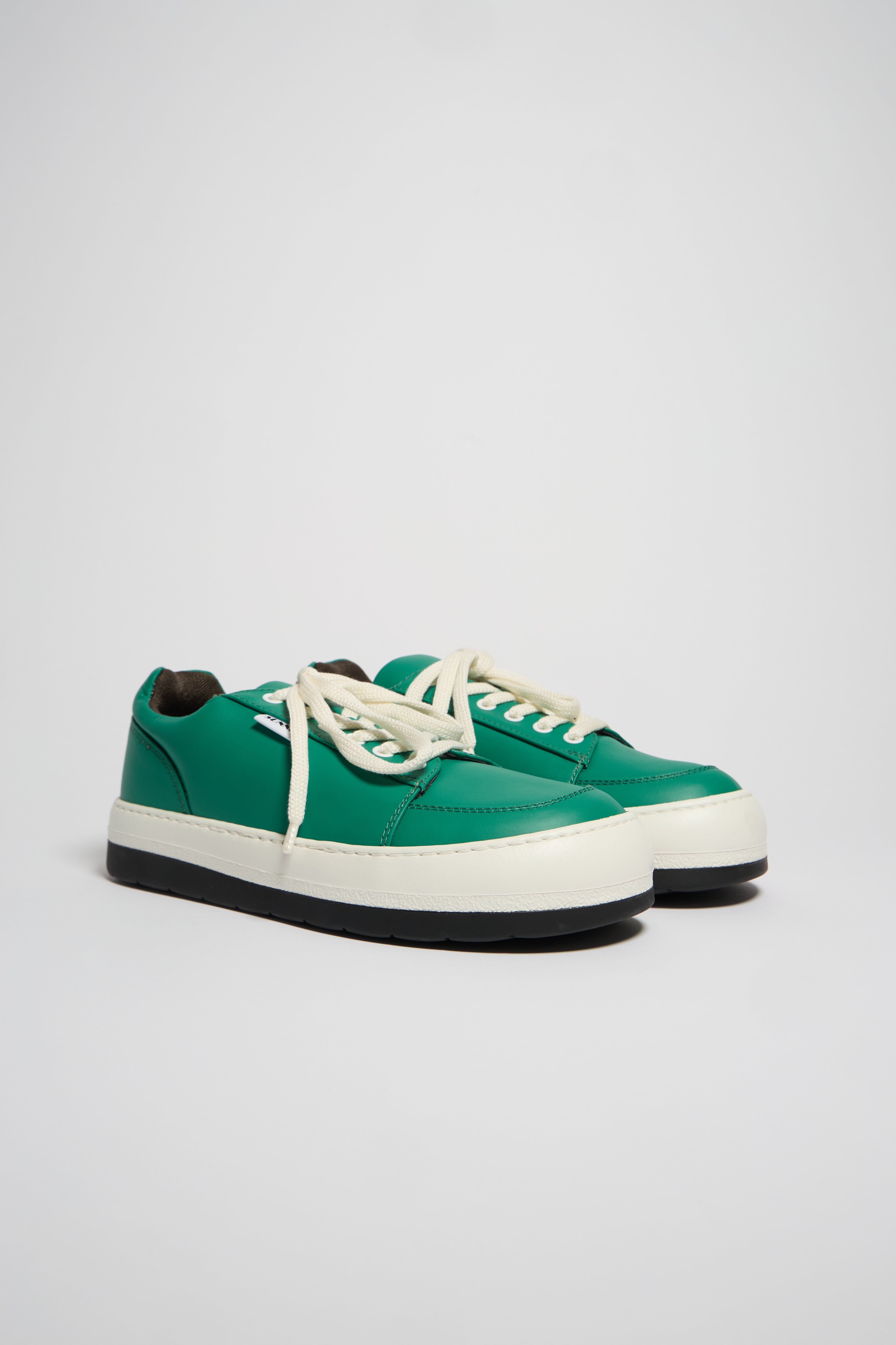 DREAMY SHOES / leather / green – SUNNEI