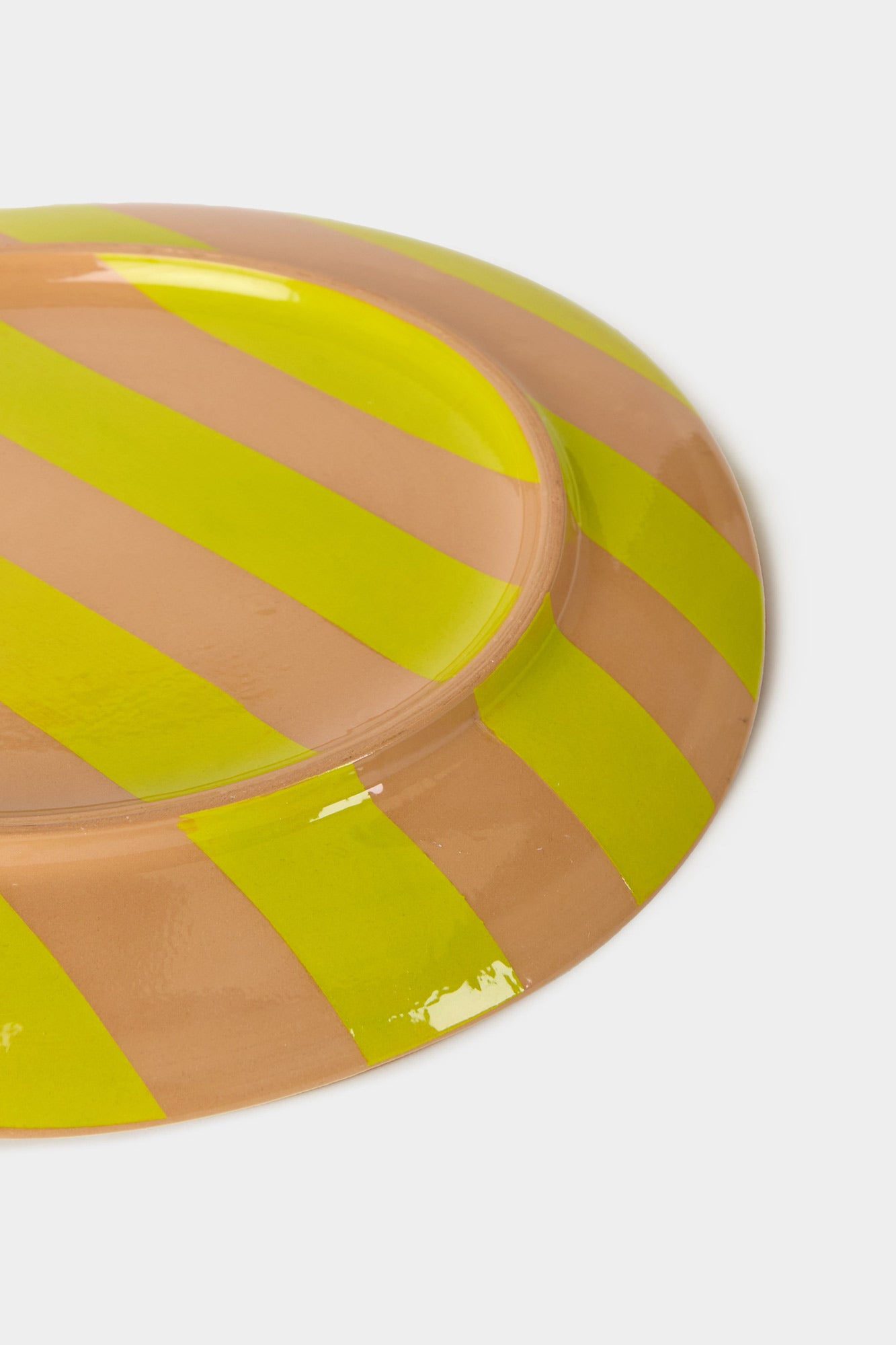 TERRACOTTA BELLISOTTO DINNER PLATE / yellow