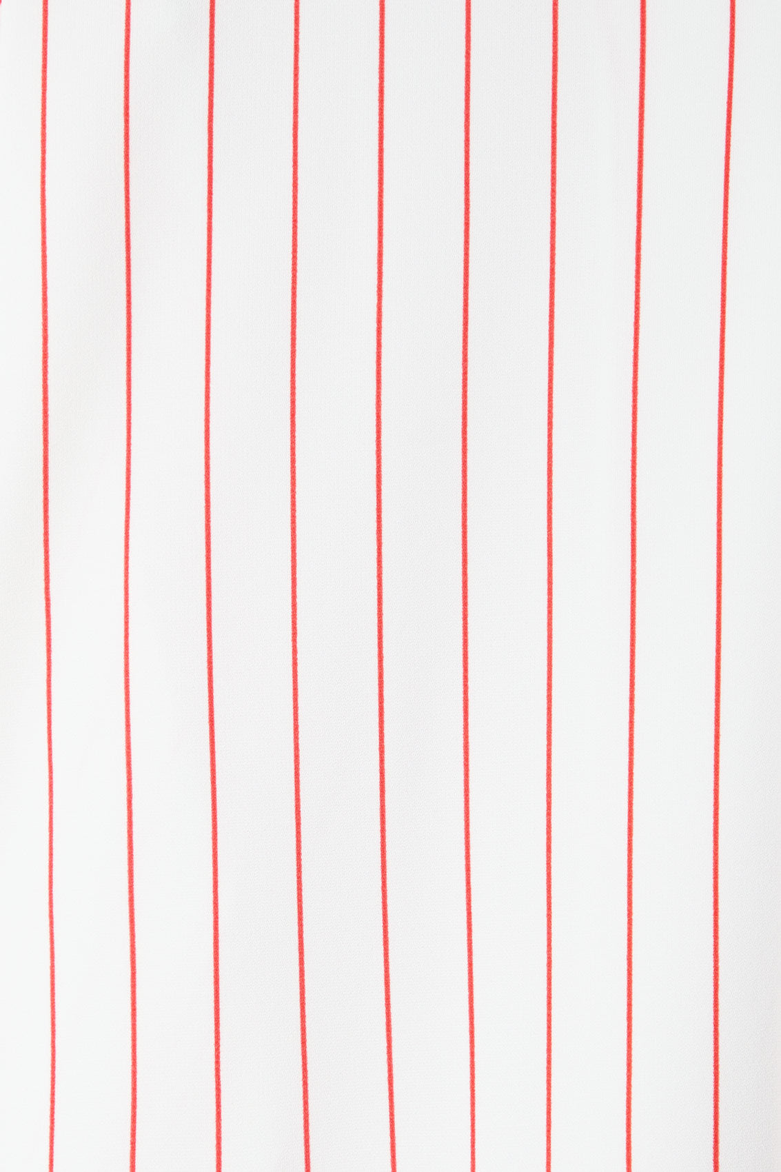 SHORT SLEEVE SHIRT / white & red stripes