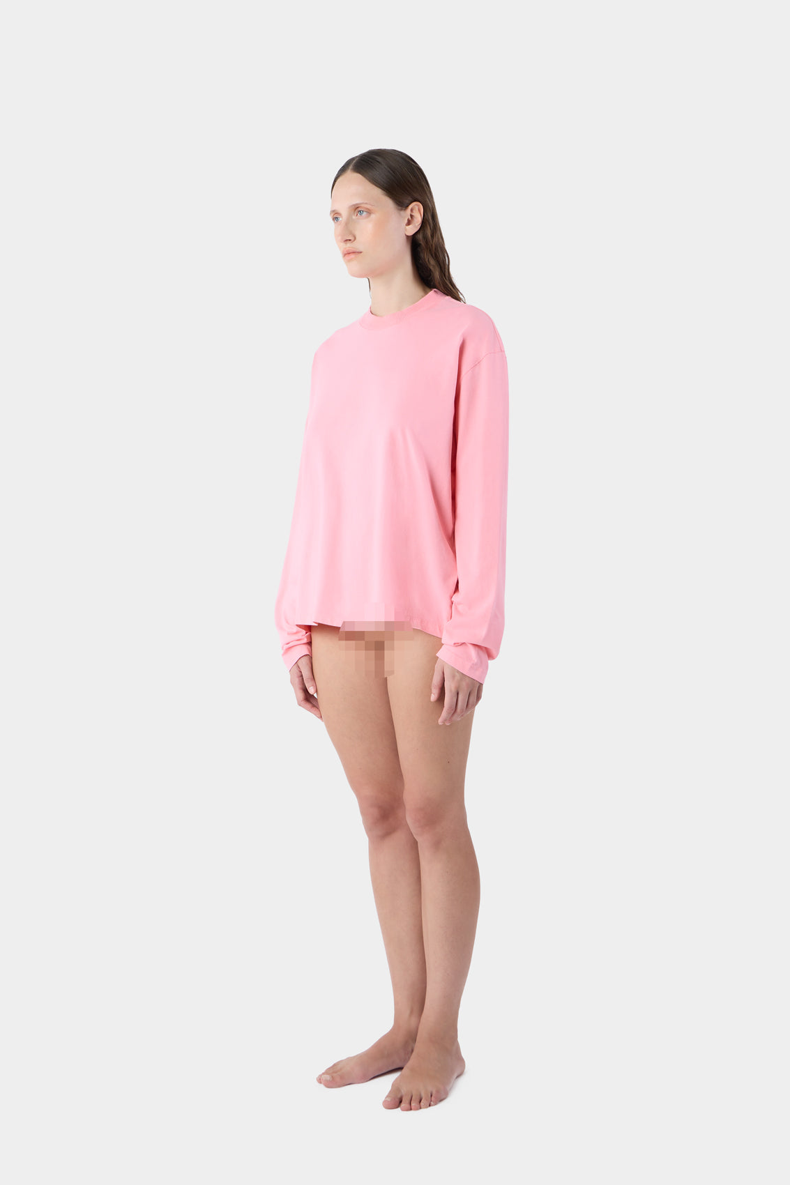 DWYW LONGSLEEVE T-SHIRT / pink – SUNNEI