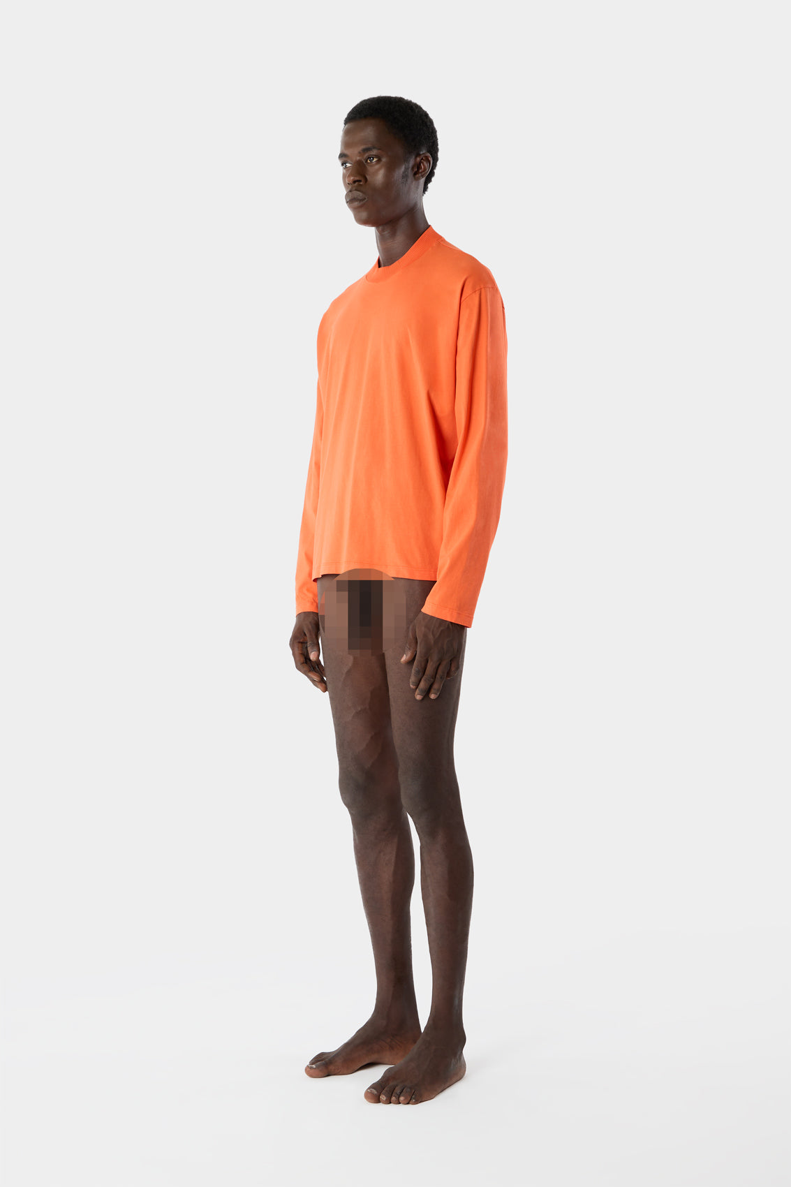 DWYW LONGSLEEVE T-SHIRT / tangerine – SUNNEI