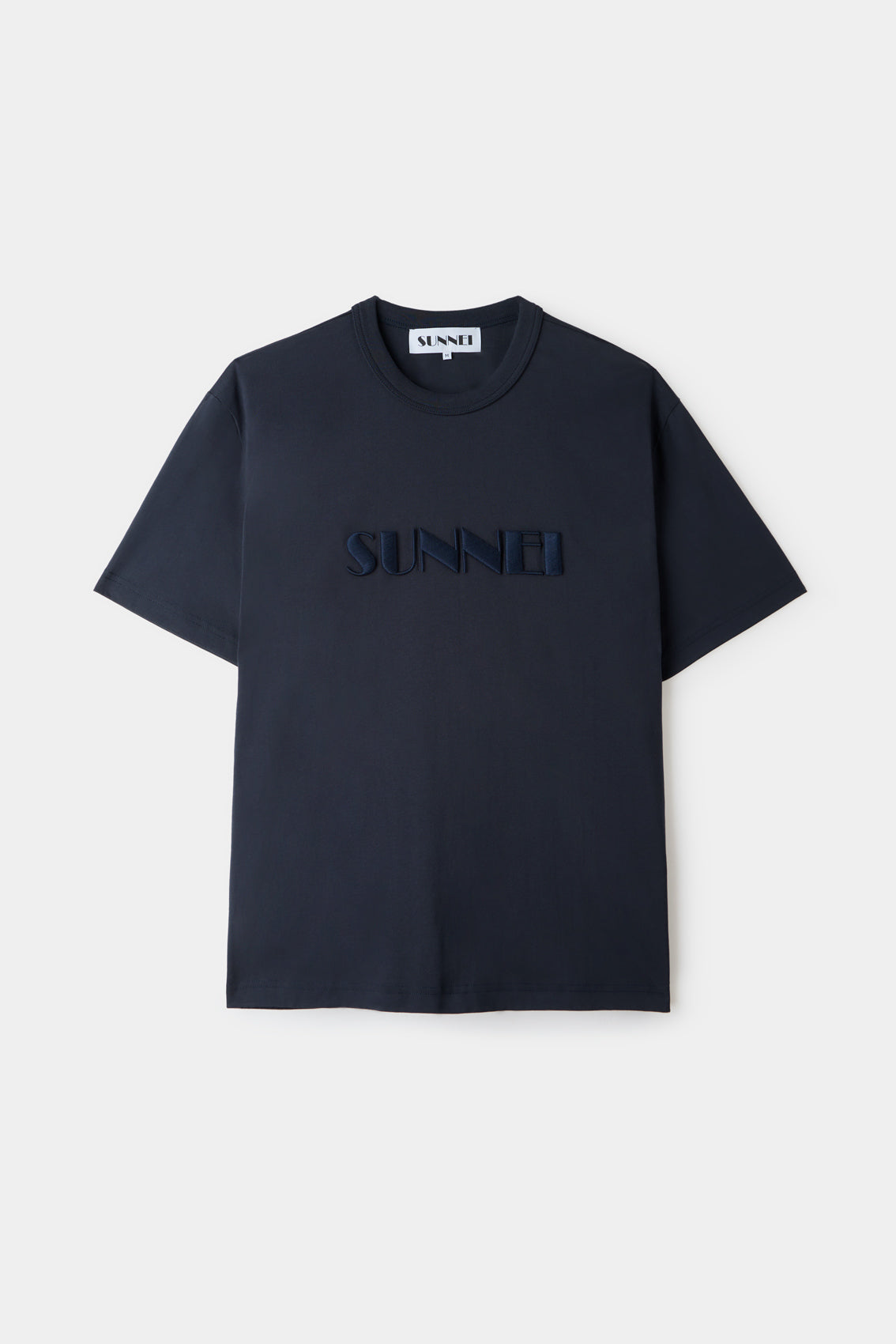 Sunnei logo-print reversible shorts - White