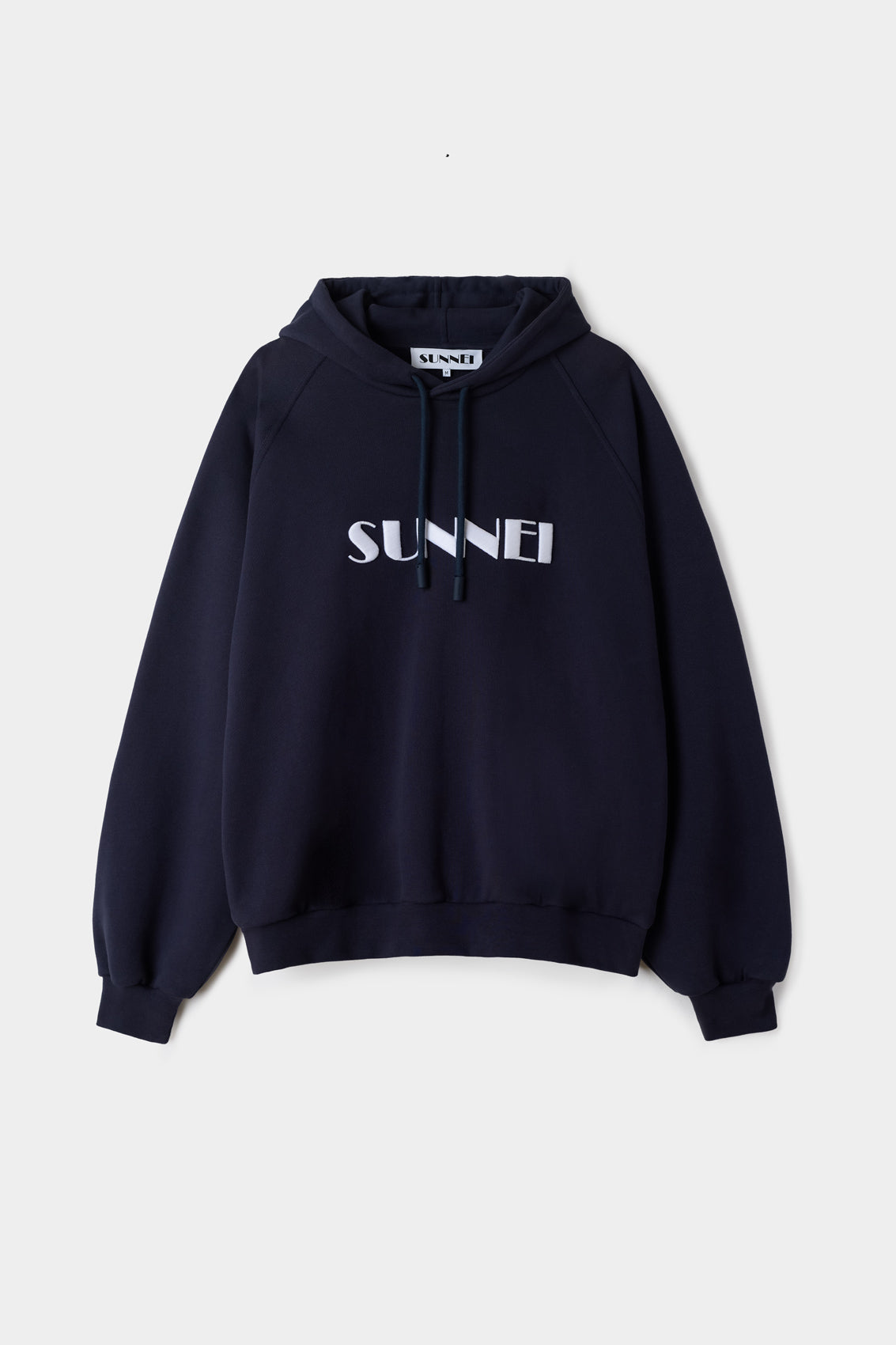 EMBROIDERED HOODIE / dark blue – SUNNEI