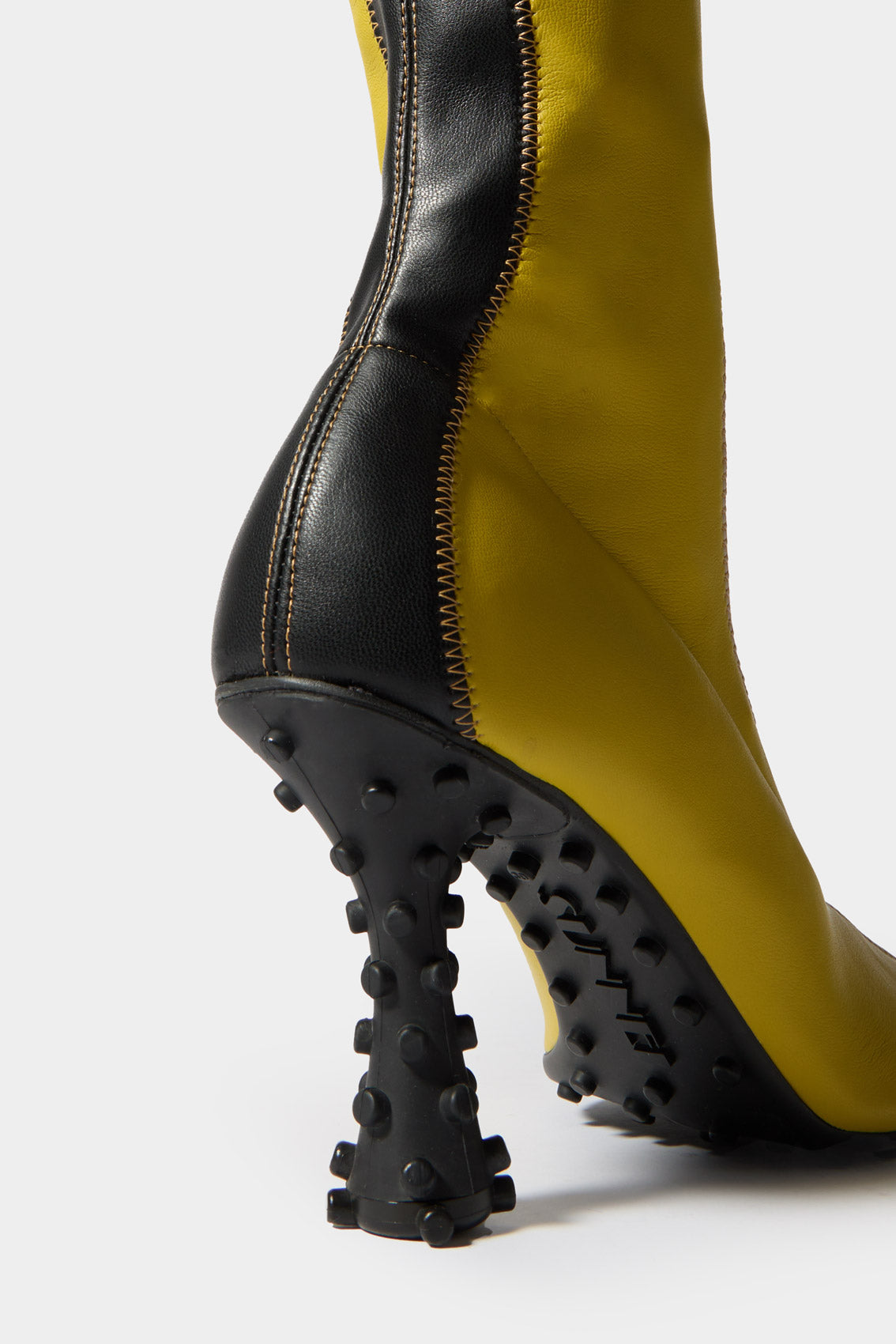 1000CHIODI HIGH BOOTS / yellow