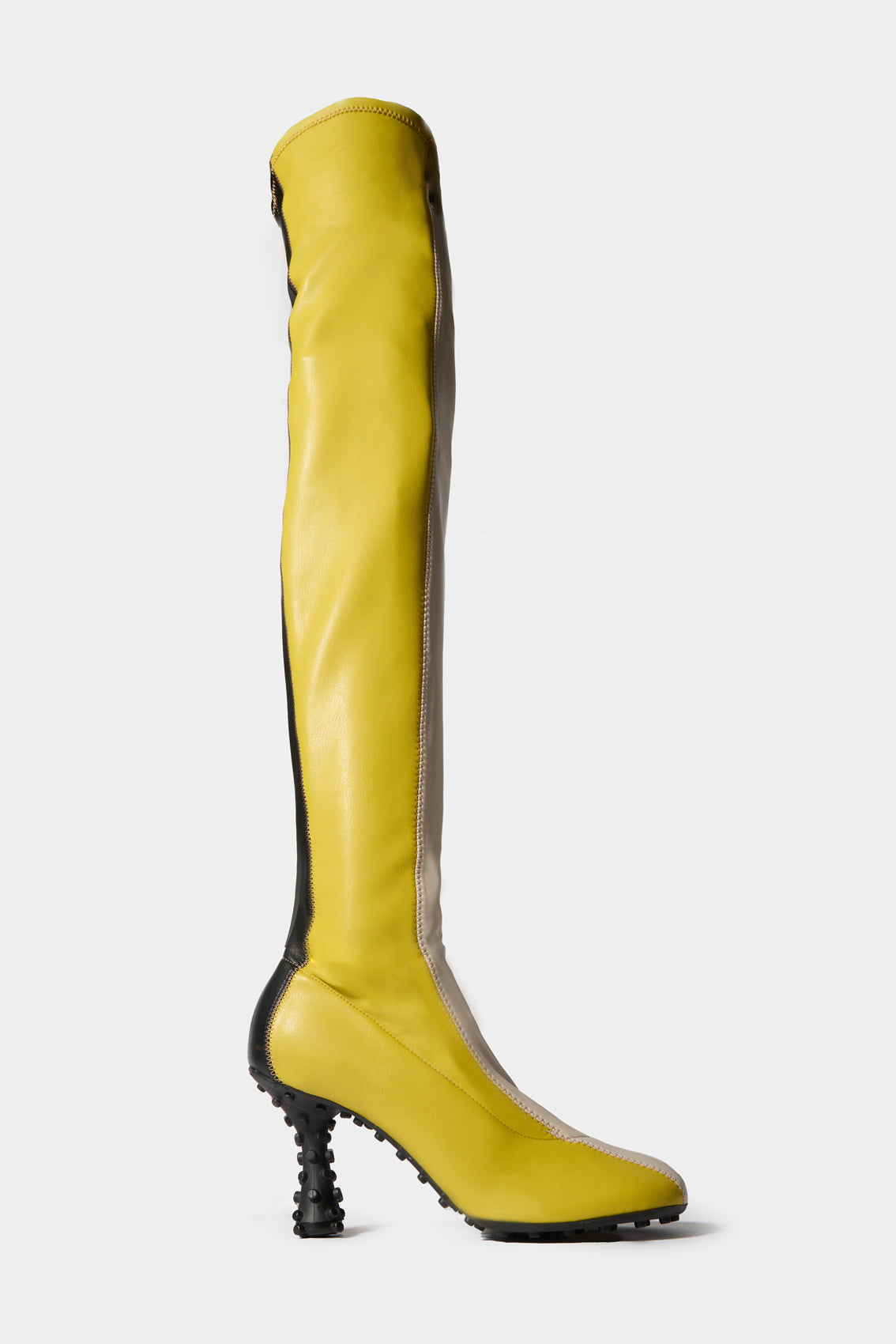 1000CHIODI HIGH BOOTS / yellow