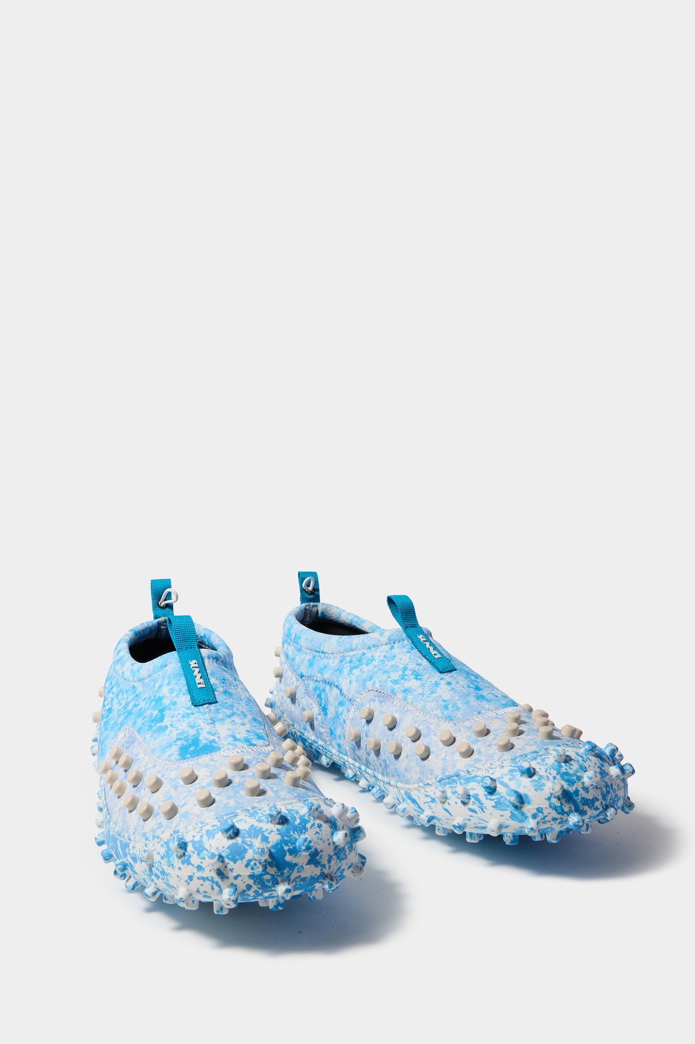 1000CHIODI SHOES / light blue pollock