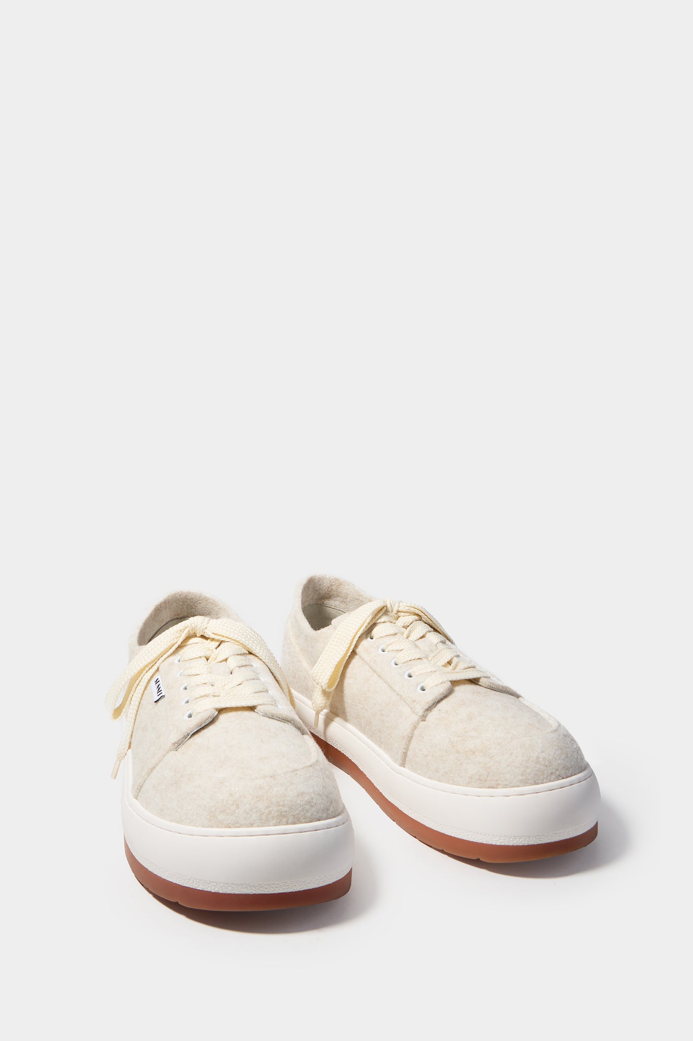 DREAMY FELTRO SHOES / ivory