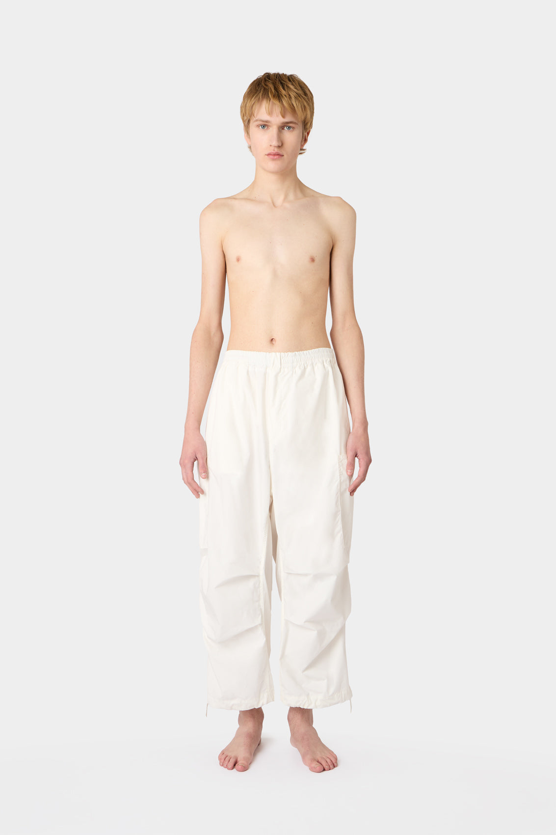 COULISSE CARGO PANTS / off-white