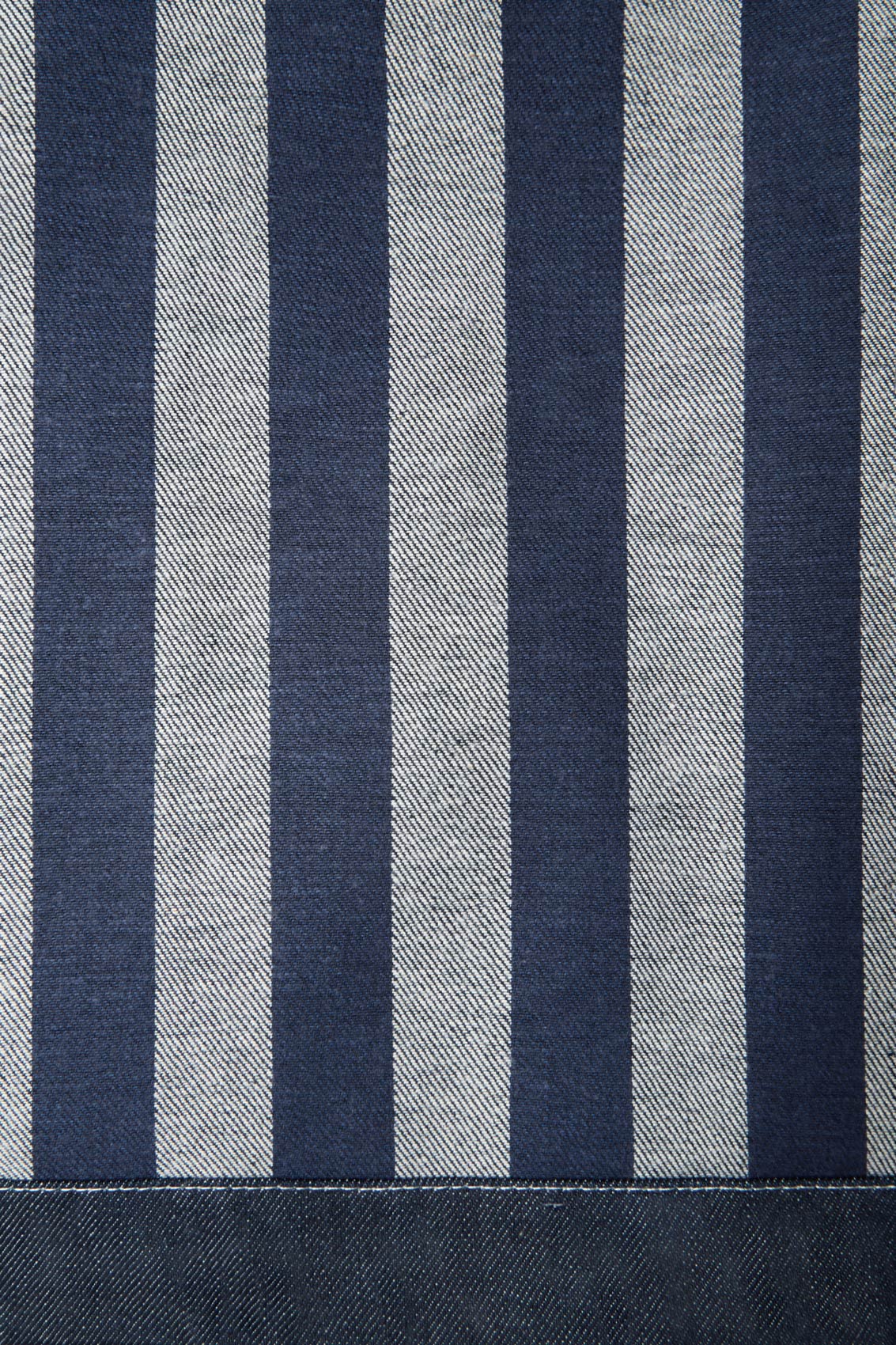 BELLIDENTRO REVERSIBLE SKIRT / denim & electric blue stripes