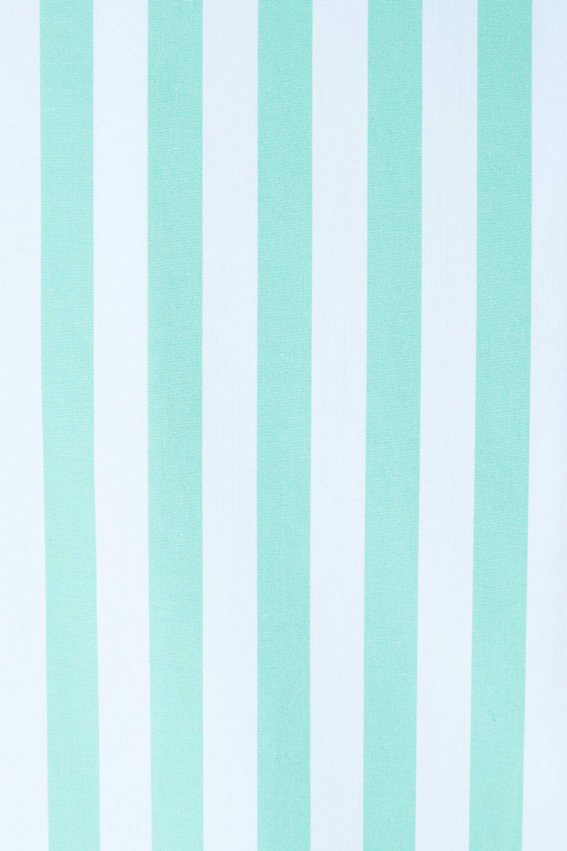 OVER SHIRT / green & azure stripes
