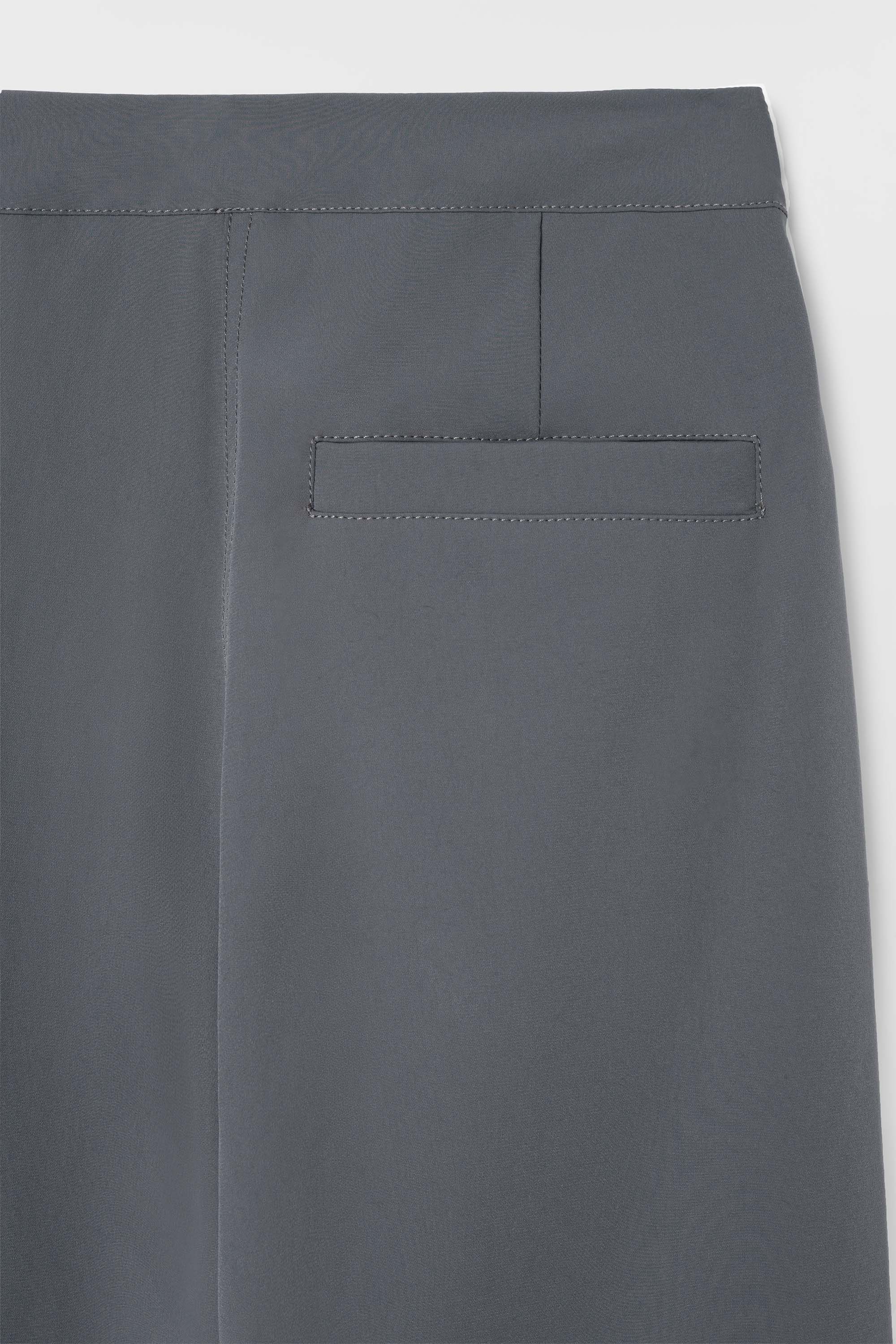 NEW LONG PANTA SKIRT / grey – SUNNEI
