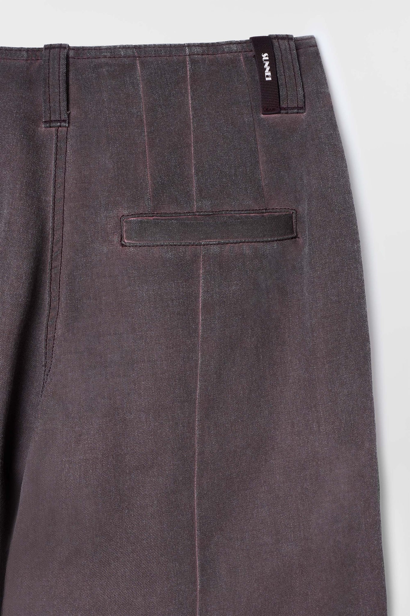 LOOSE FIT PANTS / plum