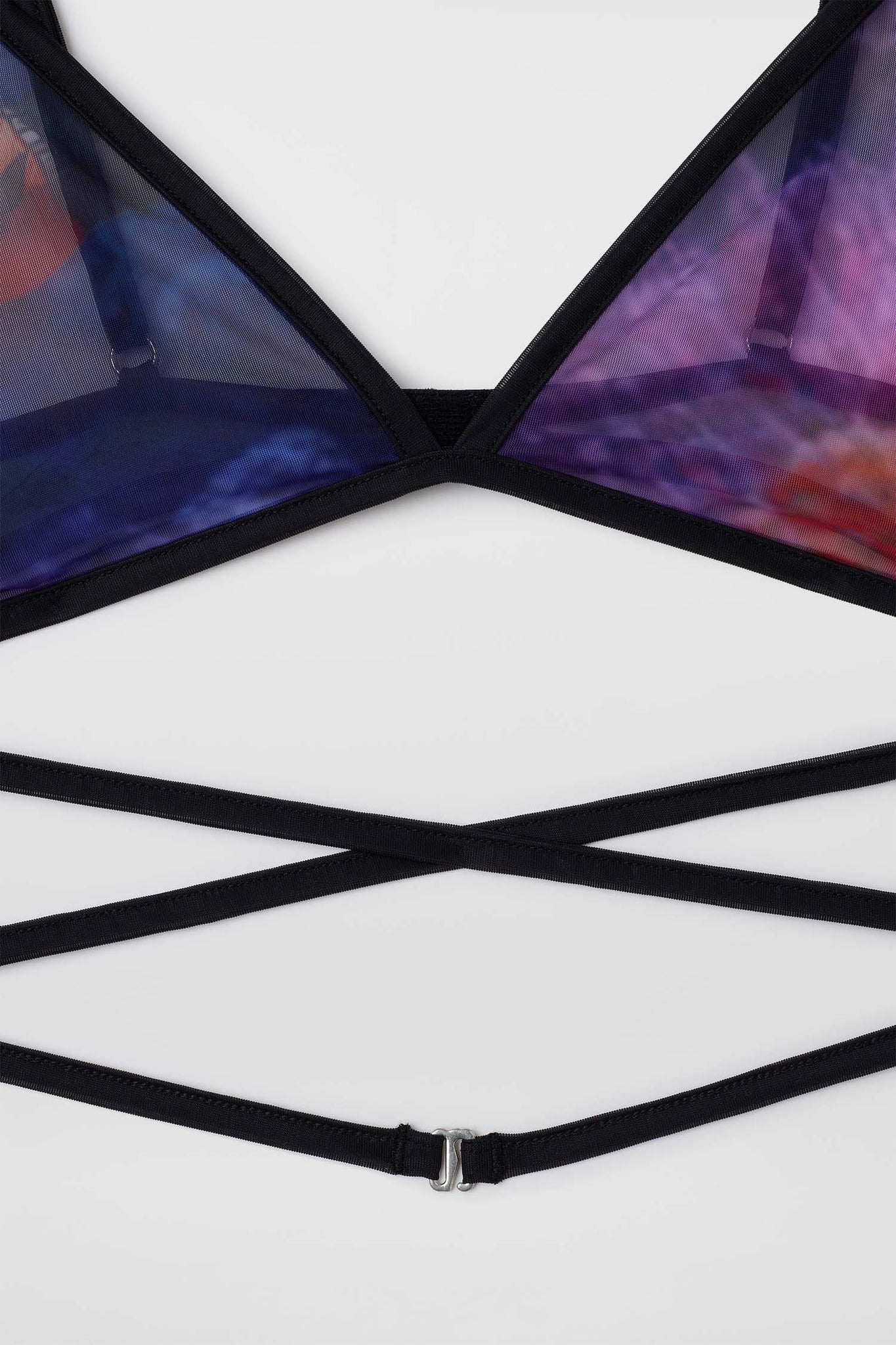 SHEER BRA / Brigitte print