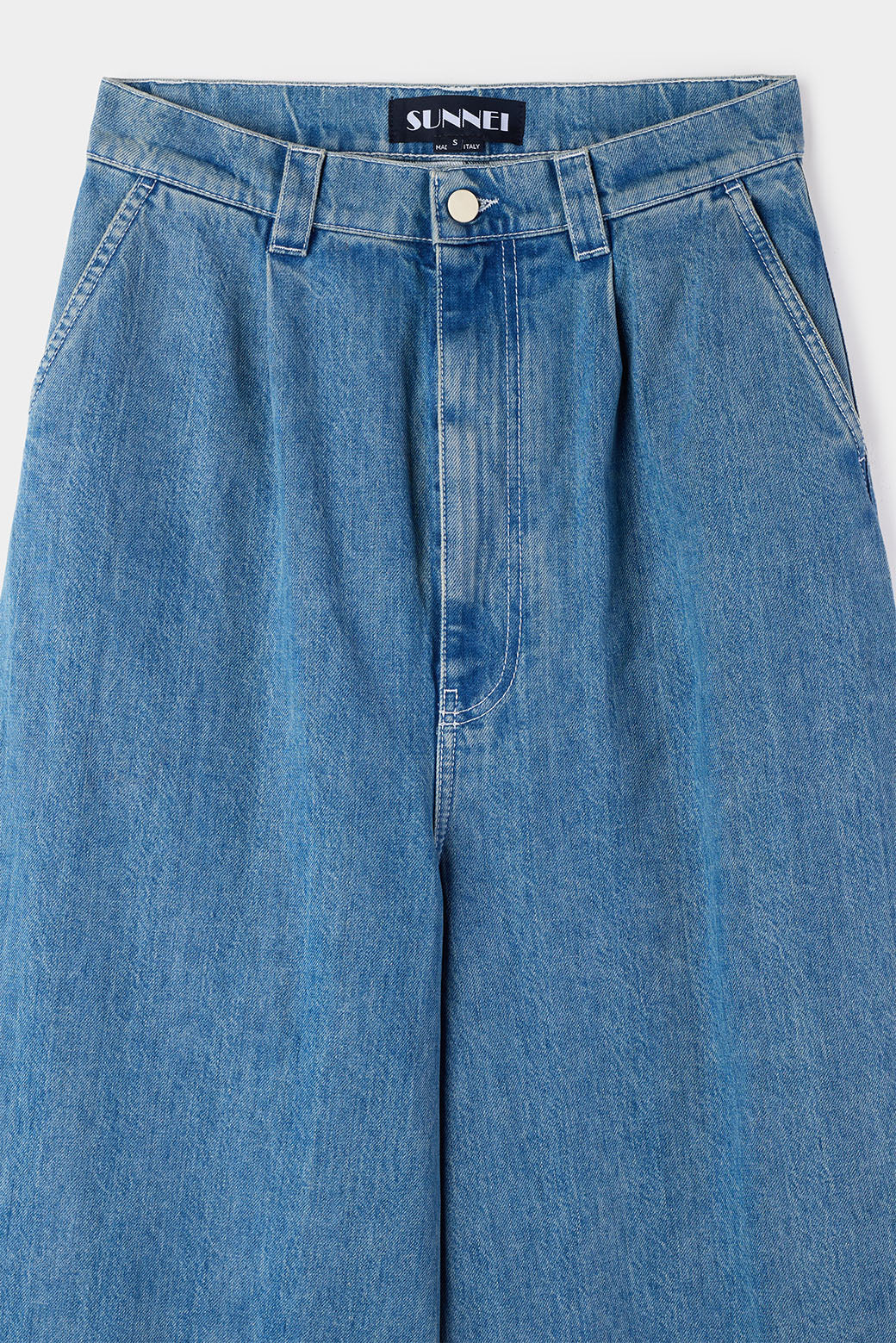 EXTRA OVER PANTS / light washed denim