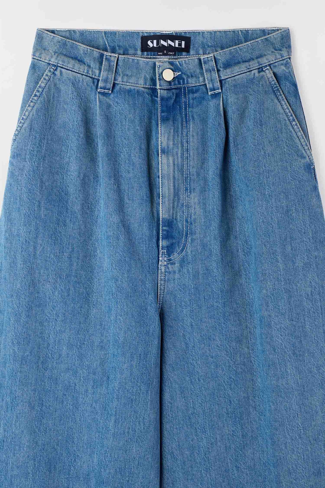 EXTRA OVER PANTS / light washed denim