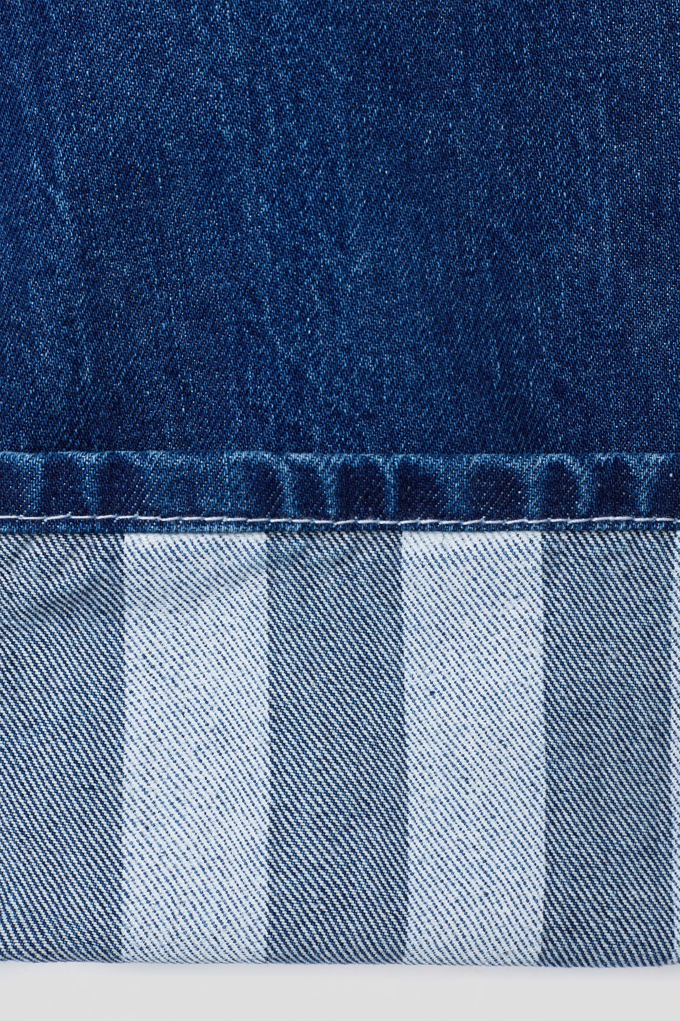 CLASSIC PANTS / mid washed denim