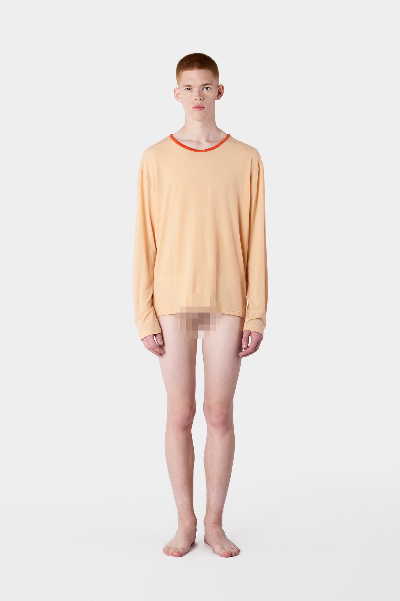 CLASSIC LONGSLEEVE T-SHIRT / powder pink