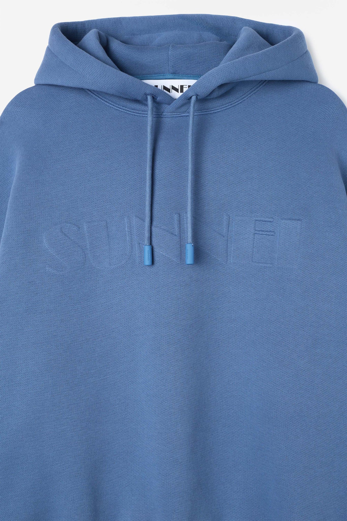 DOUBLE HOODIE / blue horizon