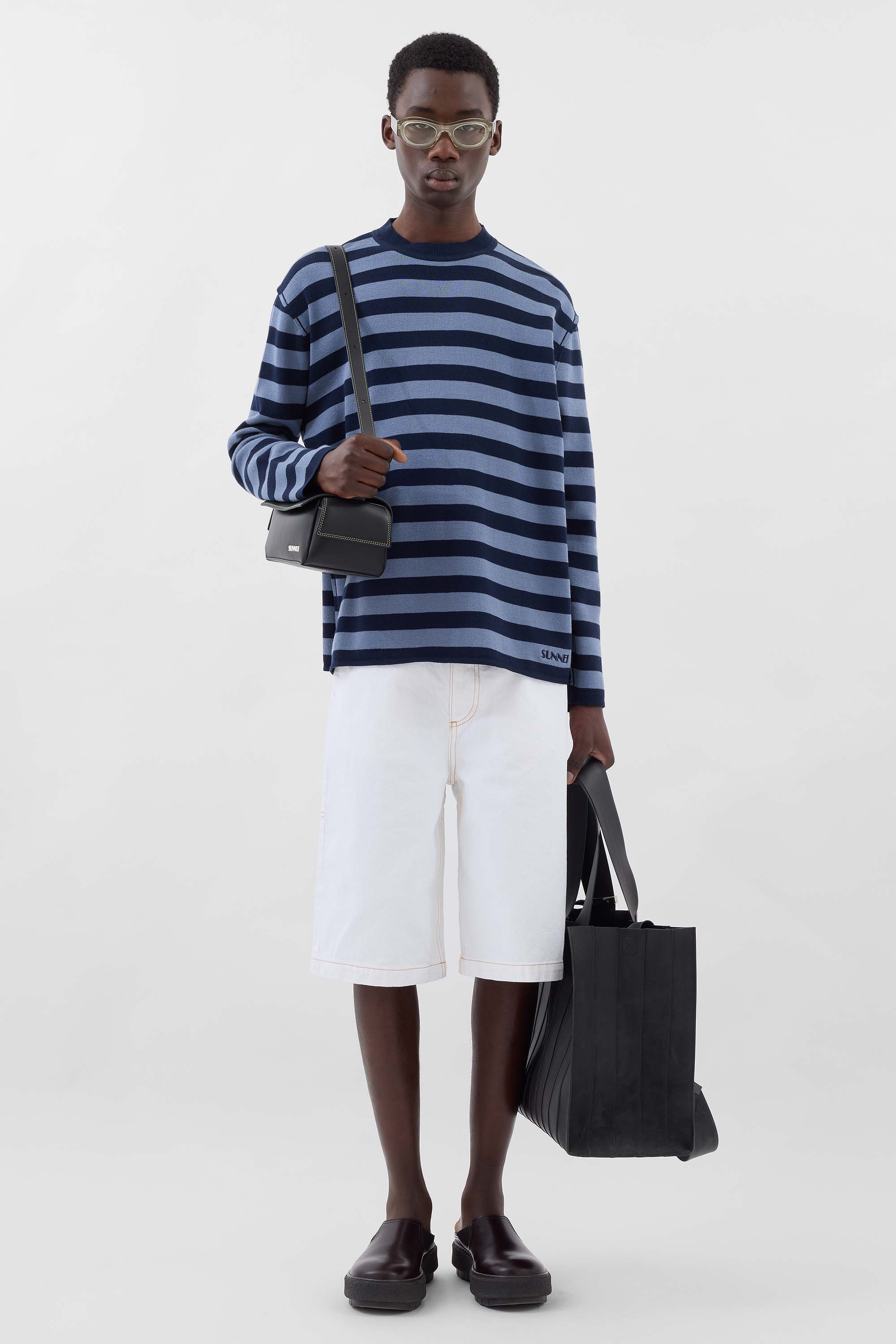 CLASSIC SHORTS / optical white – SUNNEI