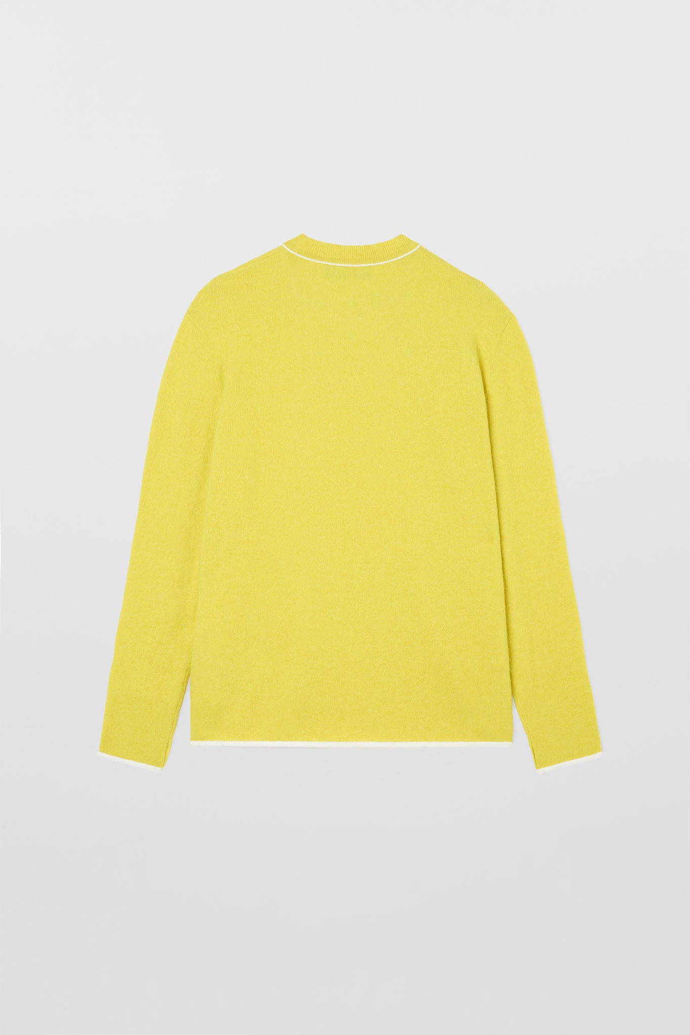 LONGSLEEVE ROUNDNECK / chartreuse