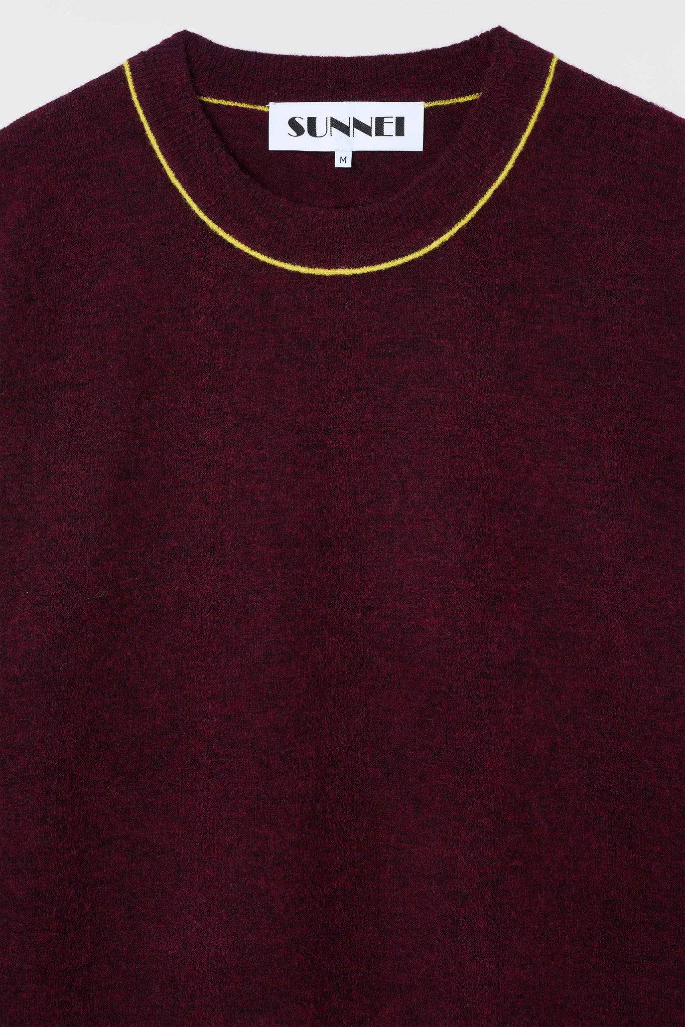 LONGSLEEVE ROUNDNECK / burnt aubergine