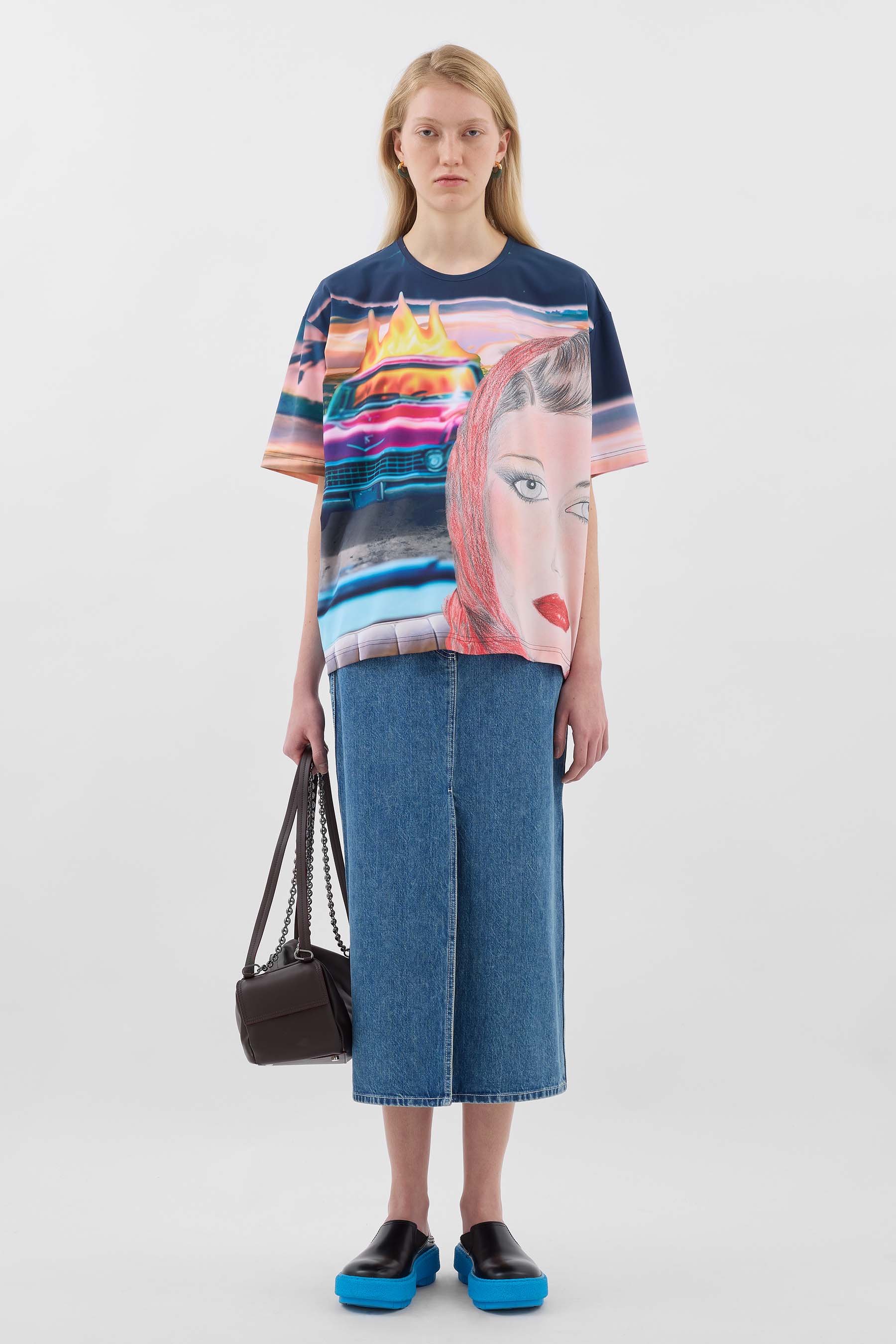 Tシャツ・カットソー SUNNEI Woman T-Shirt Multicolor RTWWTOP016 0023 SUNNEI：Tシャツ レディース - マルチカラー | GIGLIO.COM