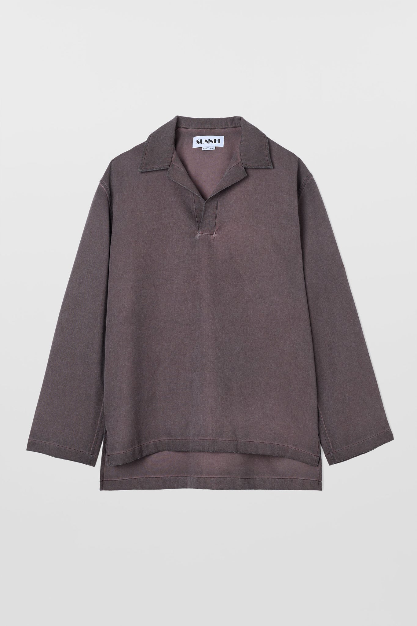 MEGA OVER POLO / plum