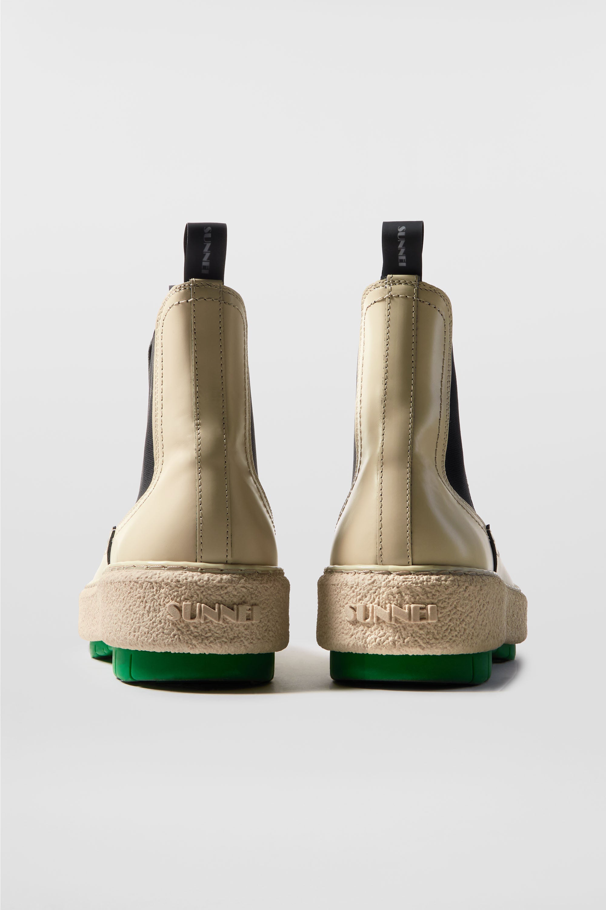 CEMENTO BOOTS / off white & green – SUNNEI