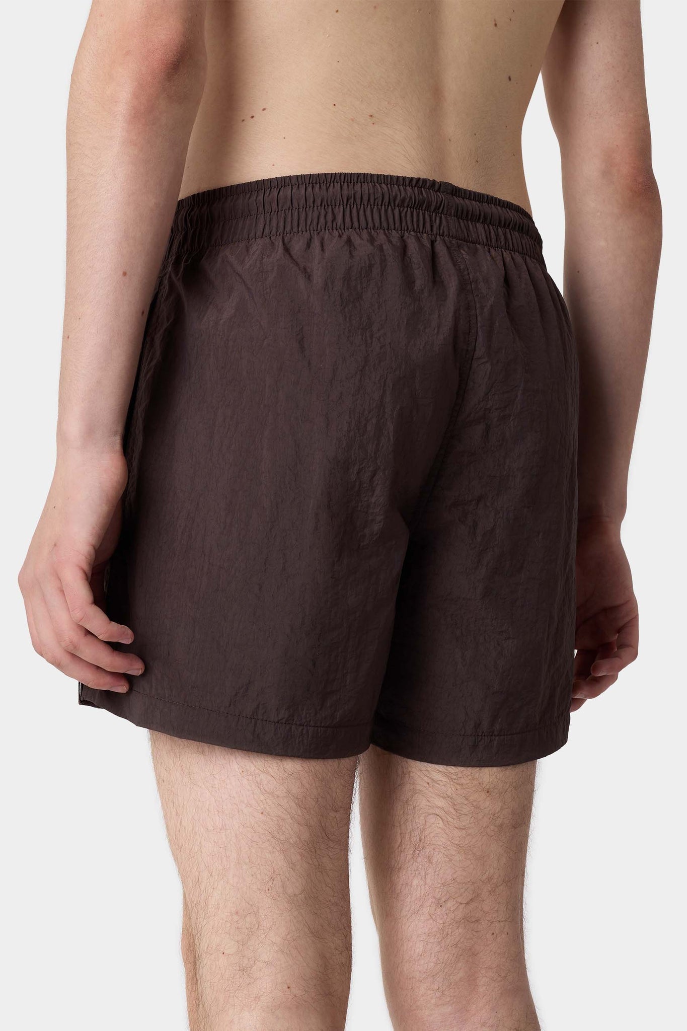 SWIM SHORTS / moka brown