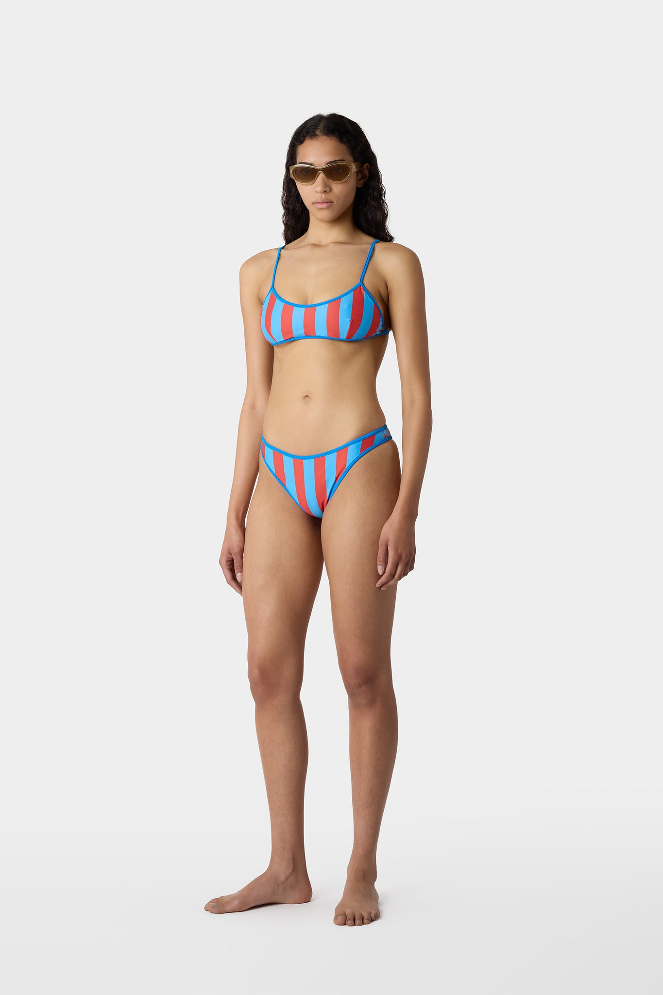 REVERSIBLE BIKINI / blue