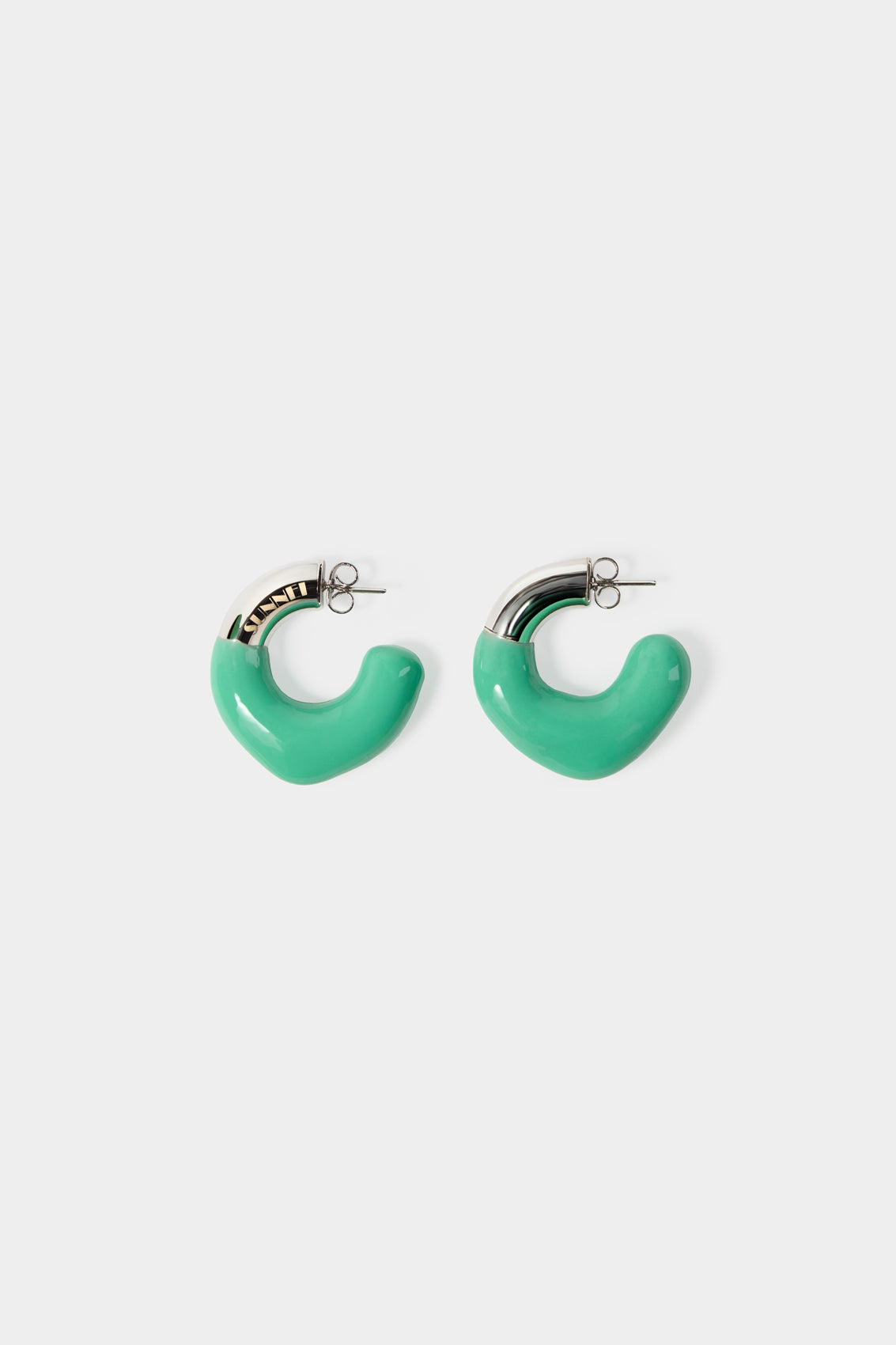 Sunnei rubberized earrings Clearance