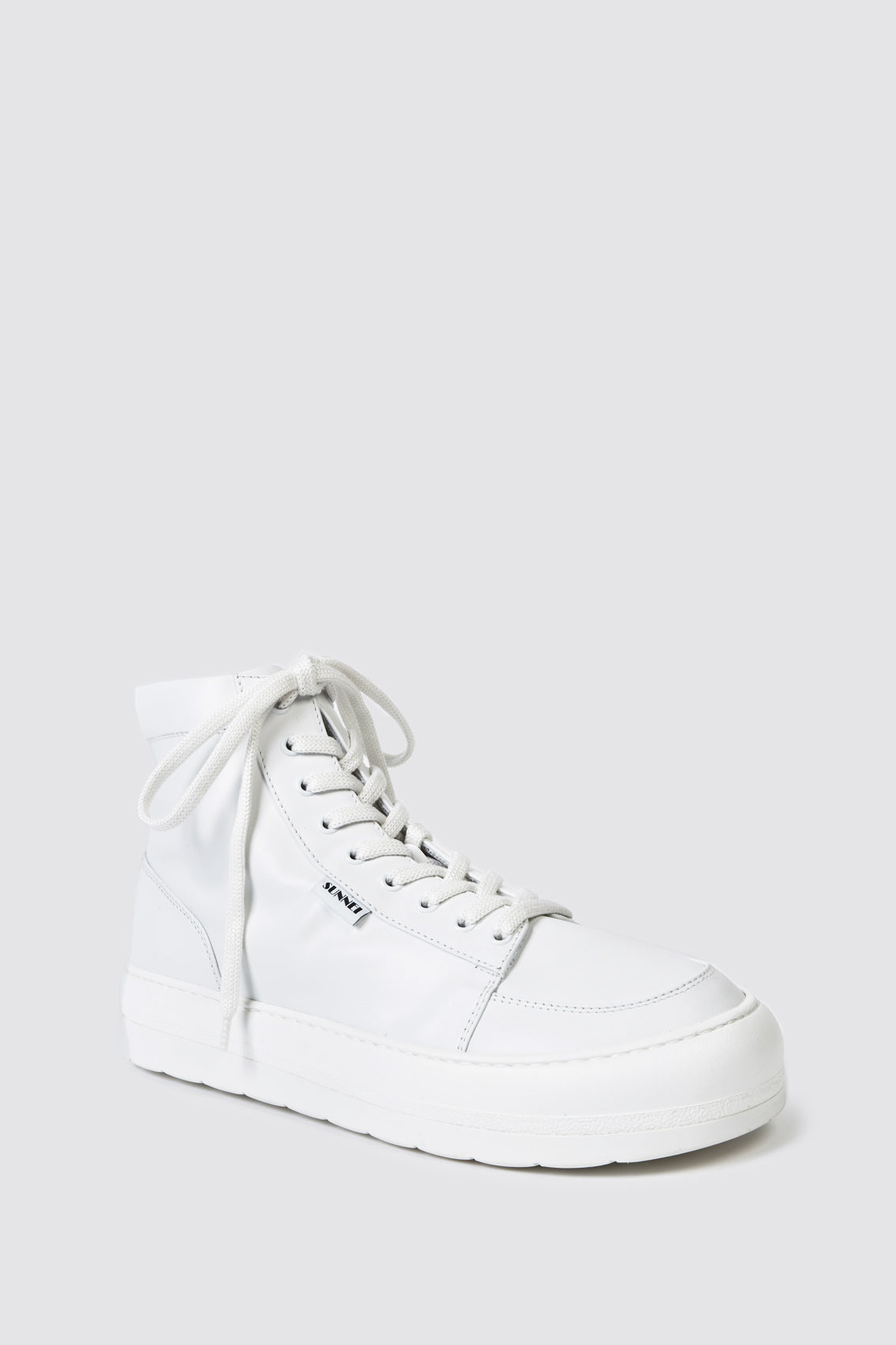 DREAMY LEATHER HIGH TOP / triple white