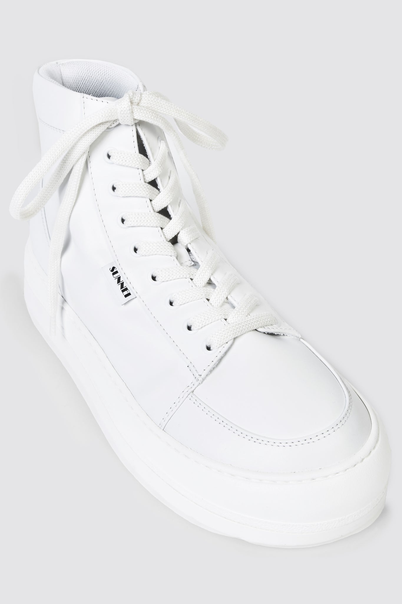 DREAMY LEATHER HIGH TOP / triple white
