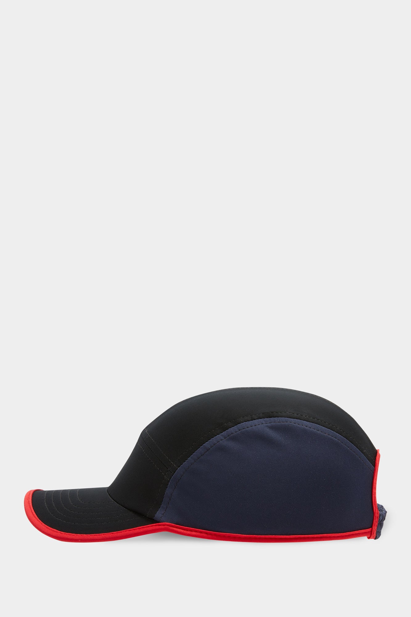 BASEBALL CAP / black, blue & red