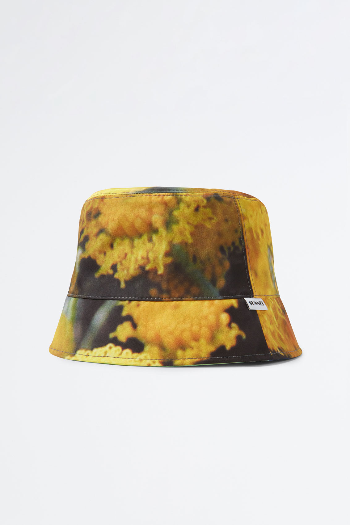 REVERSIBLE BUCKET HAT WITH FLOWER PRINT