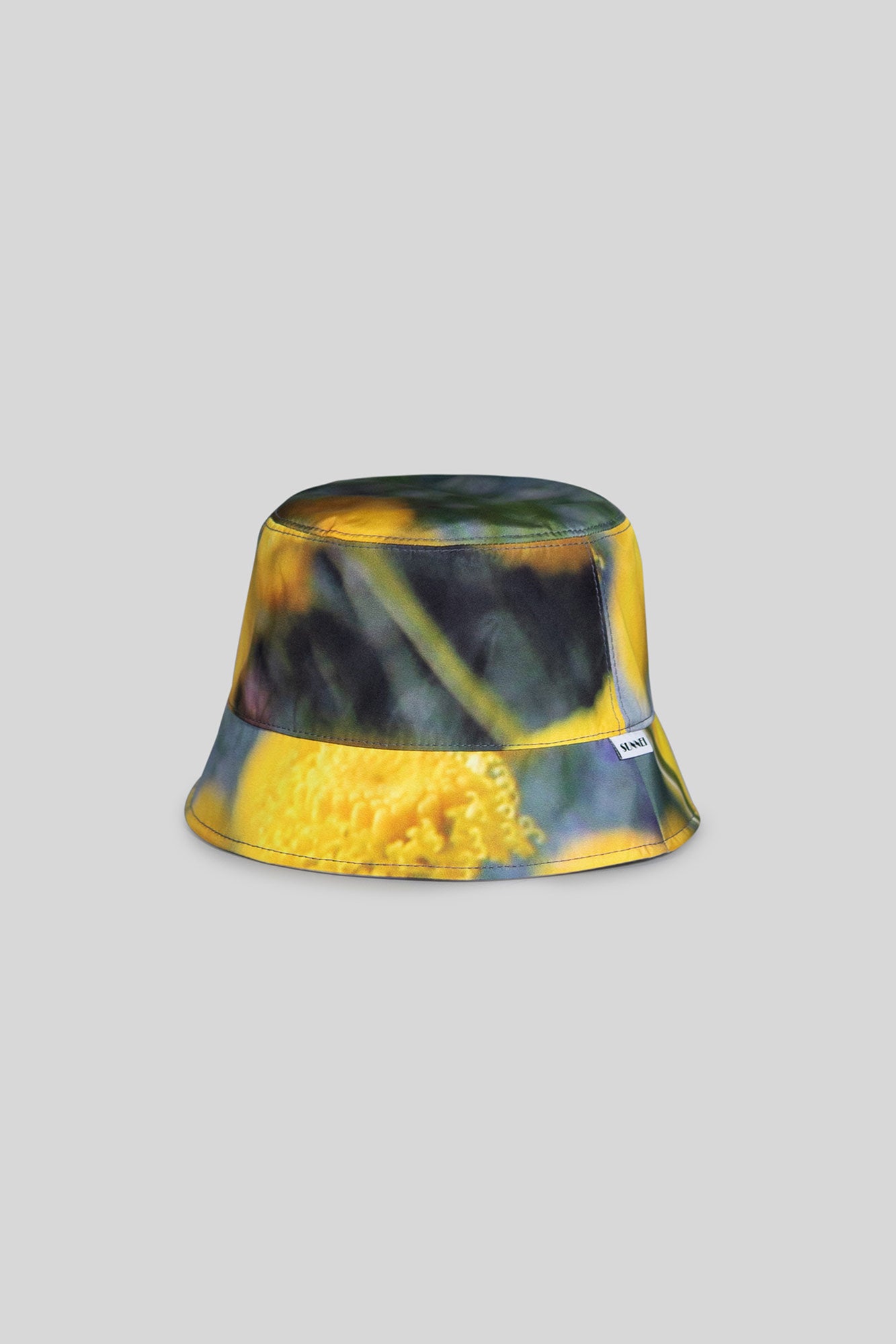 REVERSIBLE BUCKET HAT WITH FLOWER PRINT
