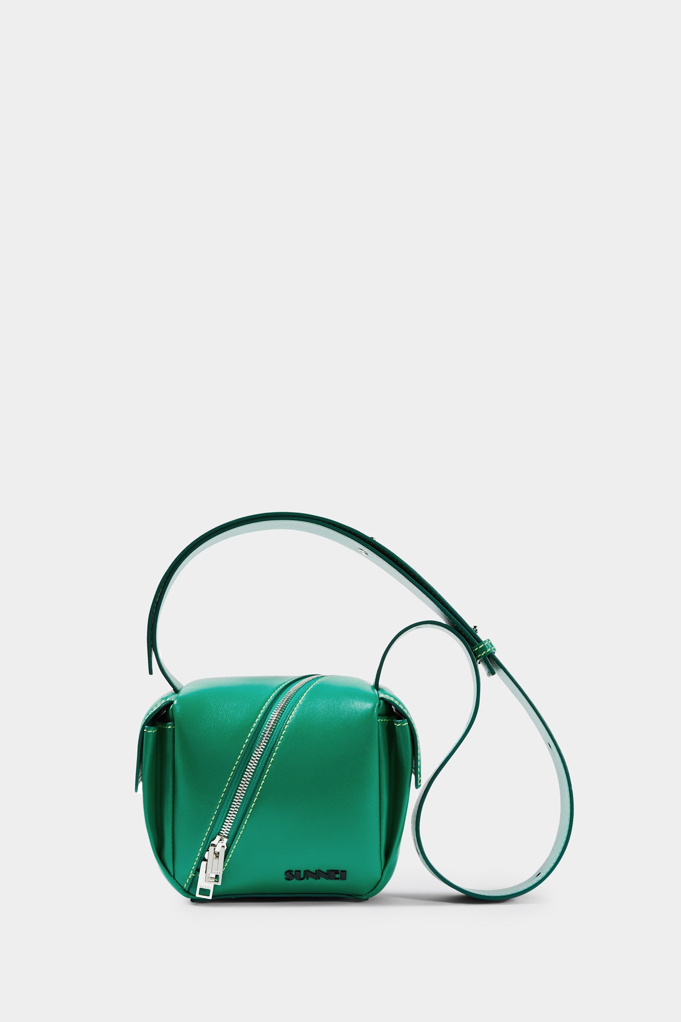 CROSS ZIP LACUBETTO BAG / green